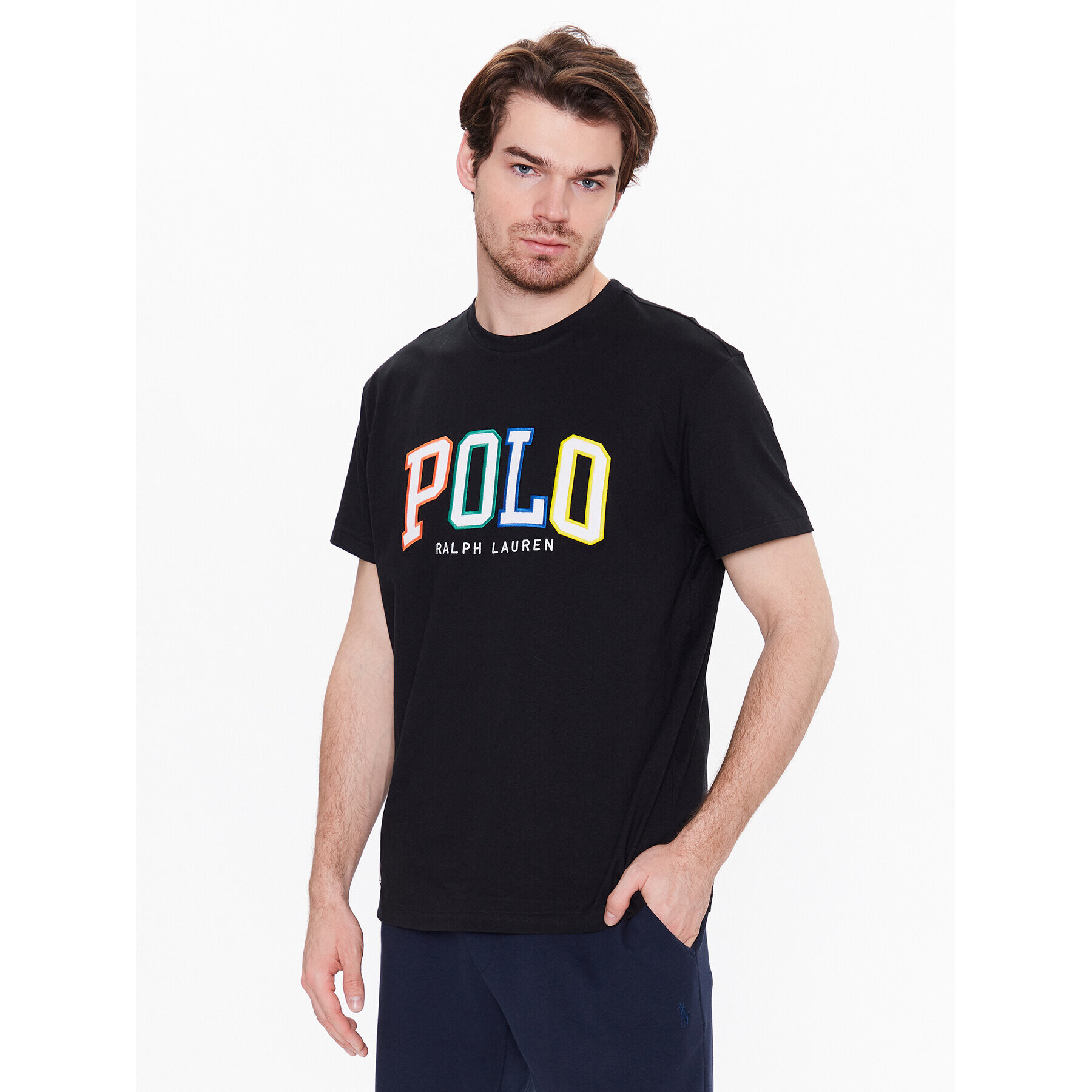 Polo Ralph Lauren Póló 710890804001 Fekete Custom Fit - Pepit.hu