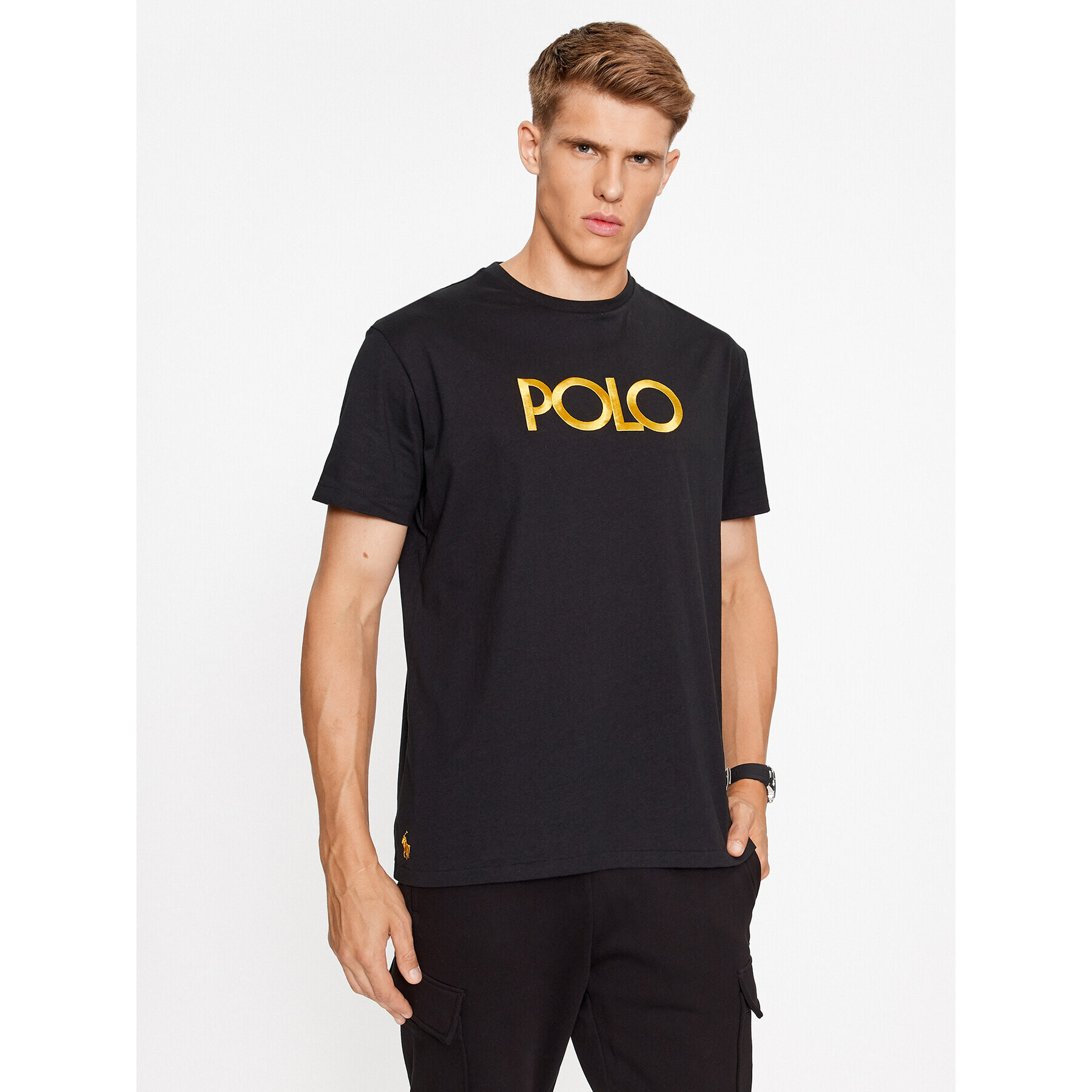 Polo Ralph Lauren Póló 710920207001 Fekete Regular Fit - Pepit.hu