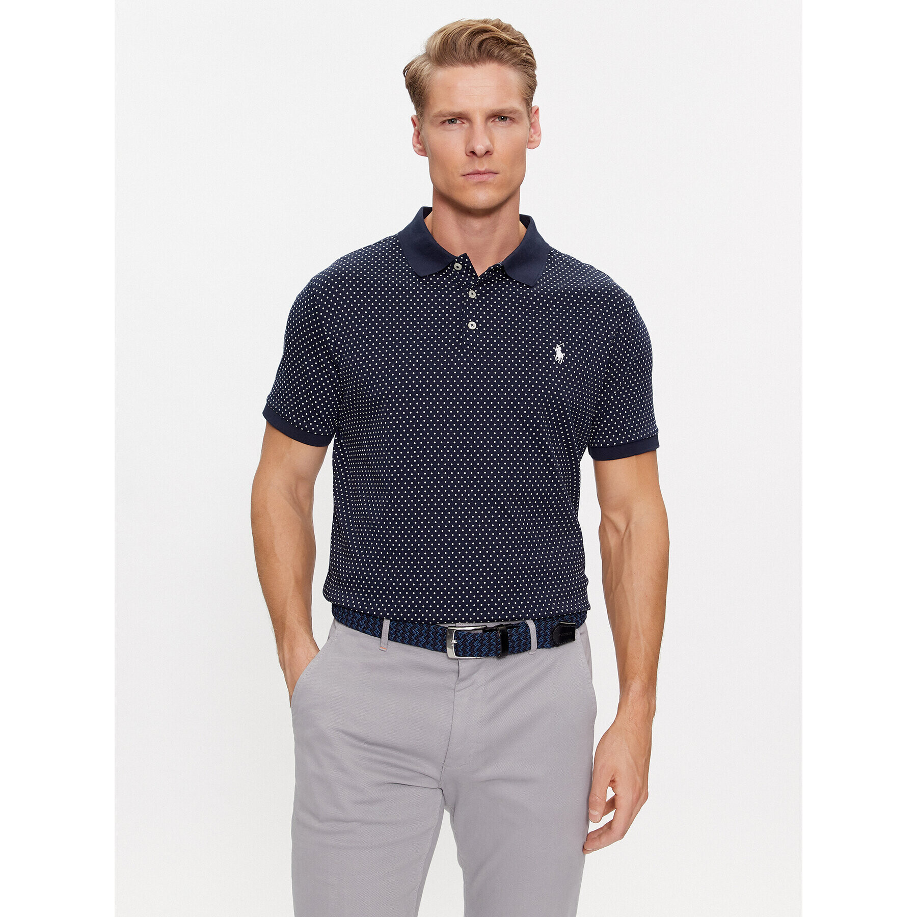 Polo Ralph Lauren Póló 710929073001 Sötétkék Regular Fit - Pepit.hu