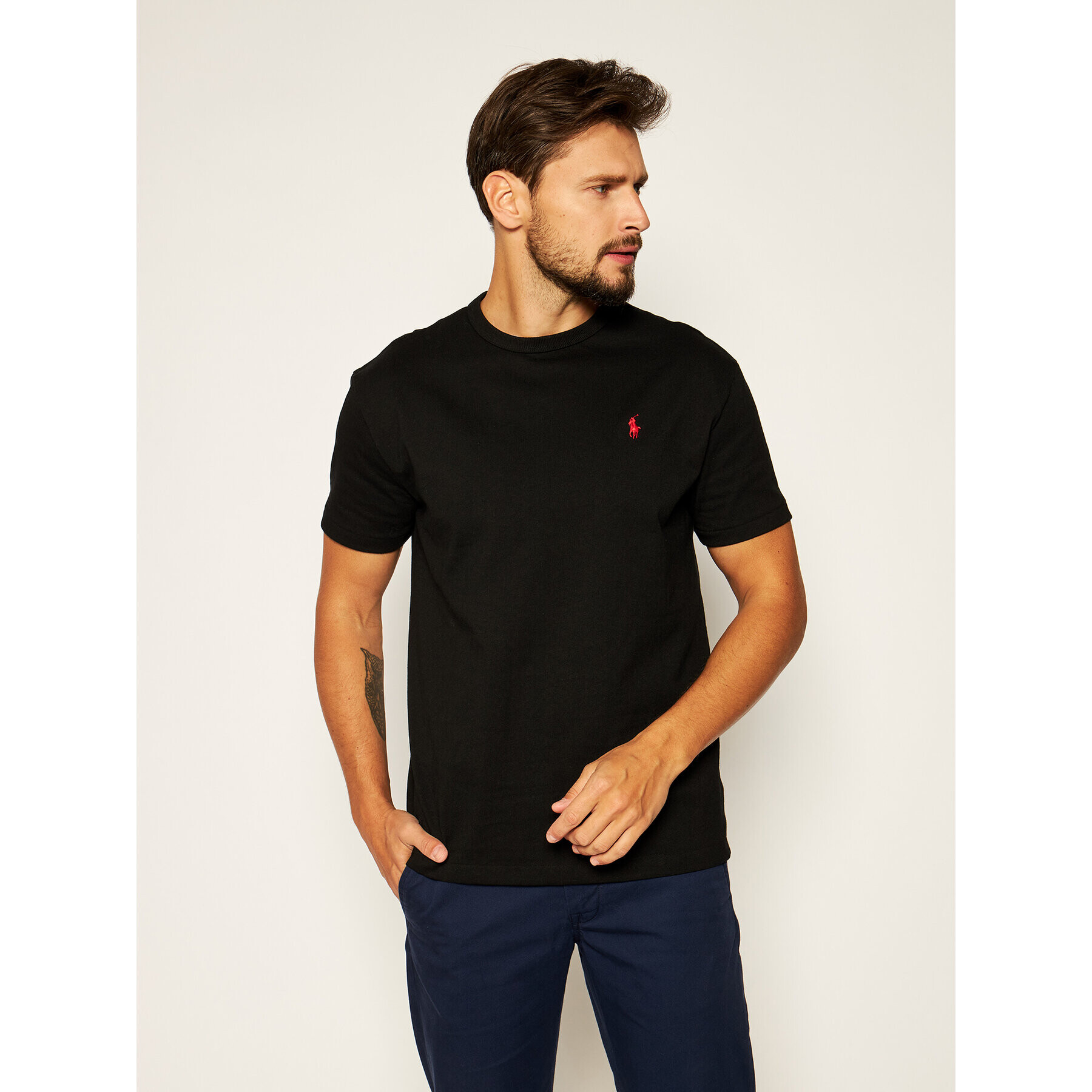 Polo Ralph Lauren Póló Classics 710811284001 Fekete Regular Fit - Pepit.hu