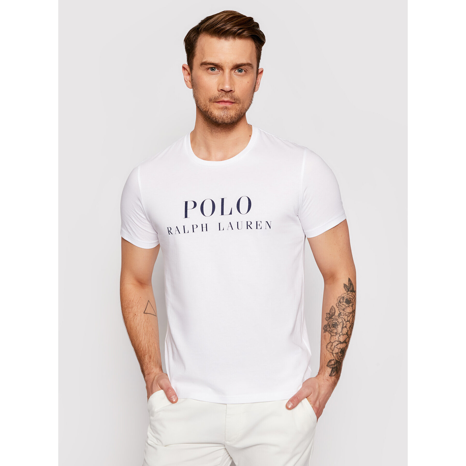 Polo Ralph Lauren Póló Crw 714830278006 Fehér Regular Fit - Pepit.hu