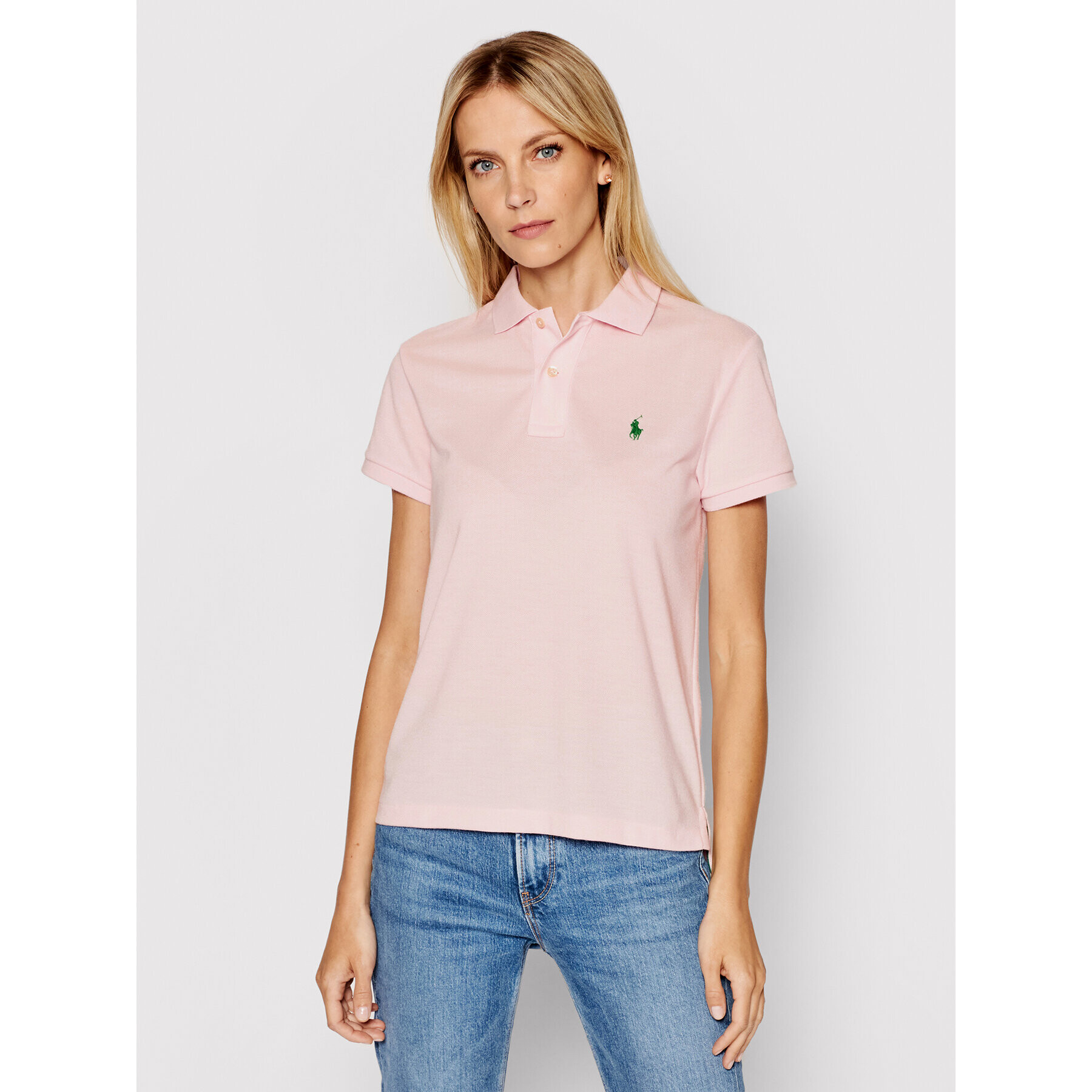 Polo Ralph Lauren Pólóing 211806666005 Rózsaszín Classic Fit - Pepit.hu