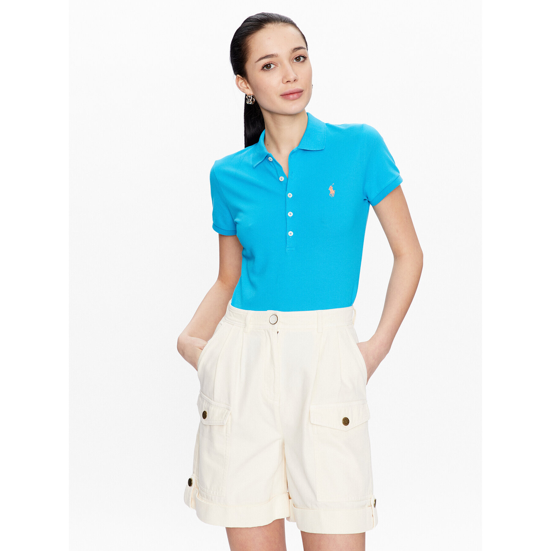 Polo Ralph Lauren Pólóing 211870245010 Kék Slim Fit - Pepit.hu