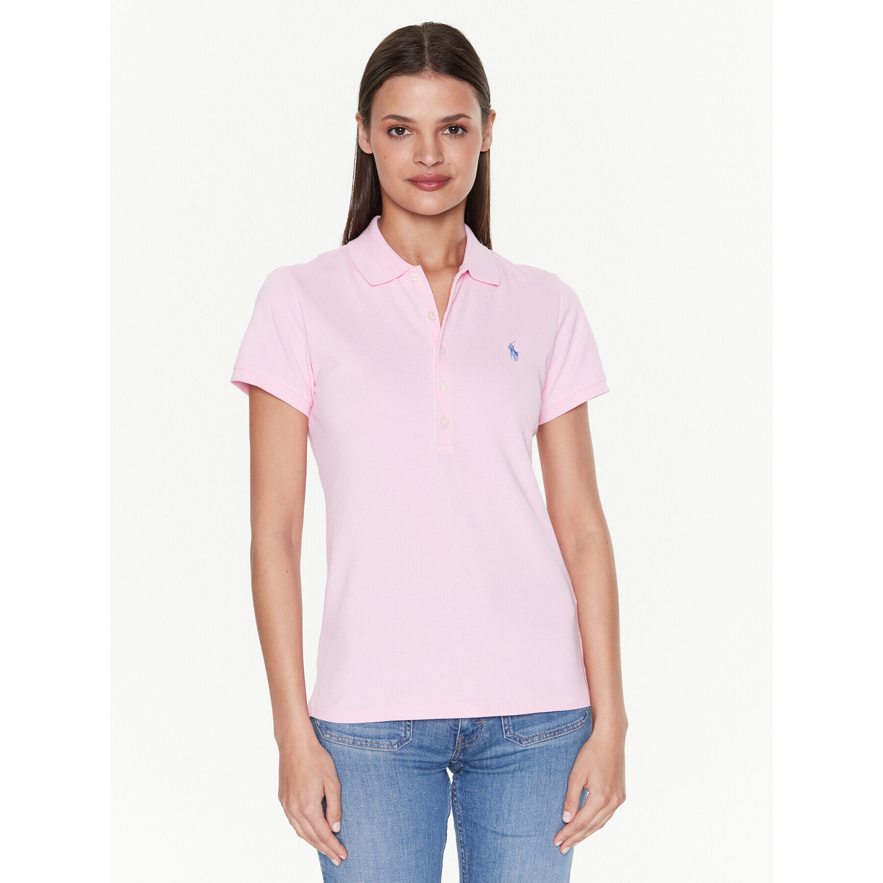 Polo Ralph Lauren Pólóing 211870245013 Rózsaszín Slim Fit - Pepit.hu