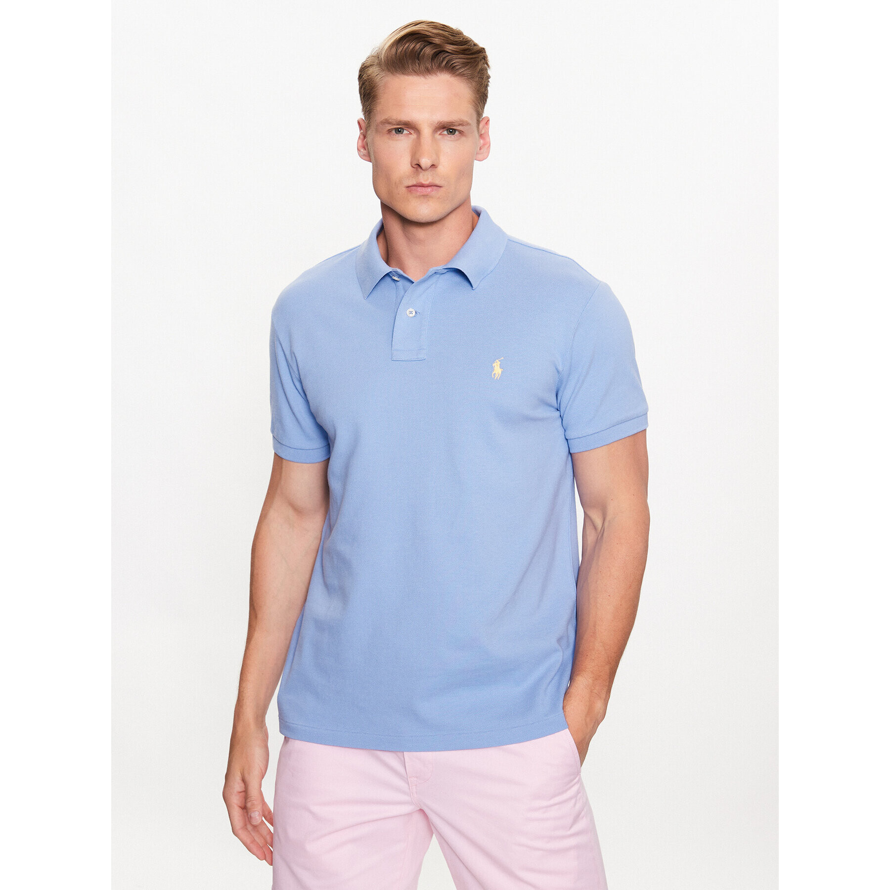 Polo Ralph Lauren Pólóing 710536856366 Kék Slim Fit - Pepit.hu