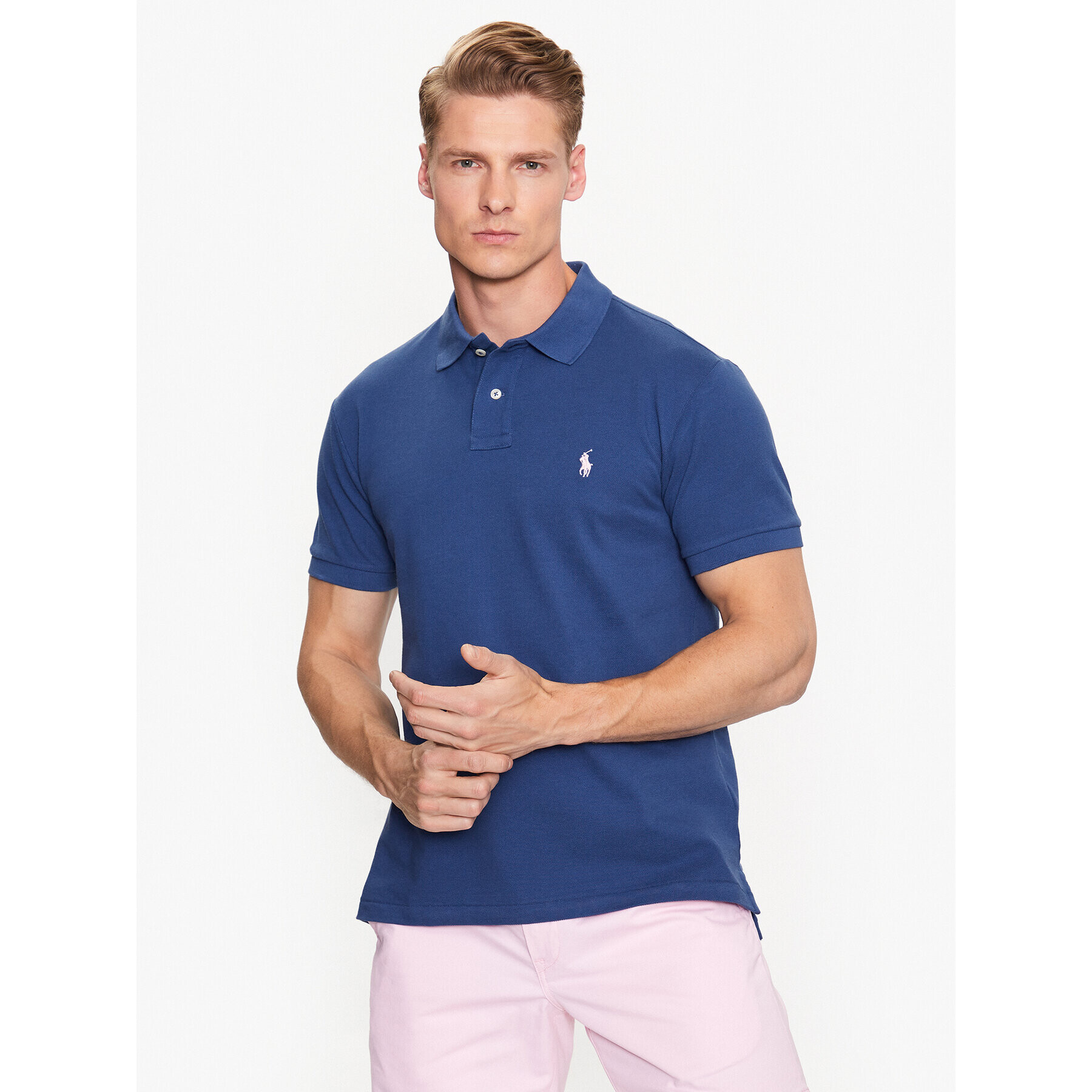 Polo Ralph Lauren Pólóing 710536856368 Sötétkék Slim Fit - Pepit.hu