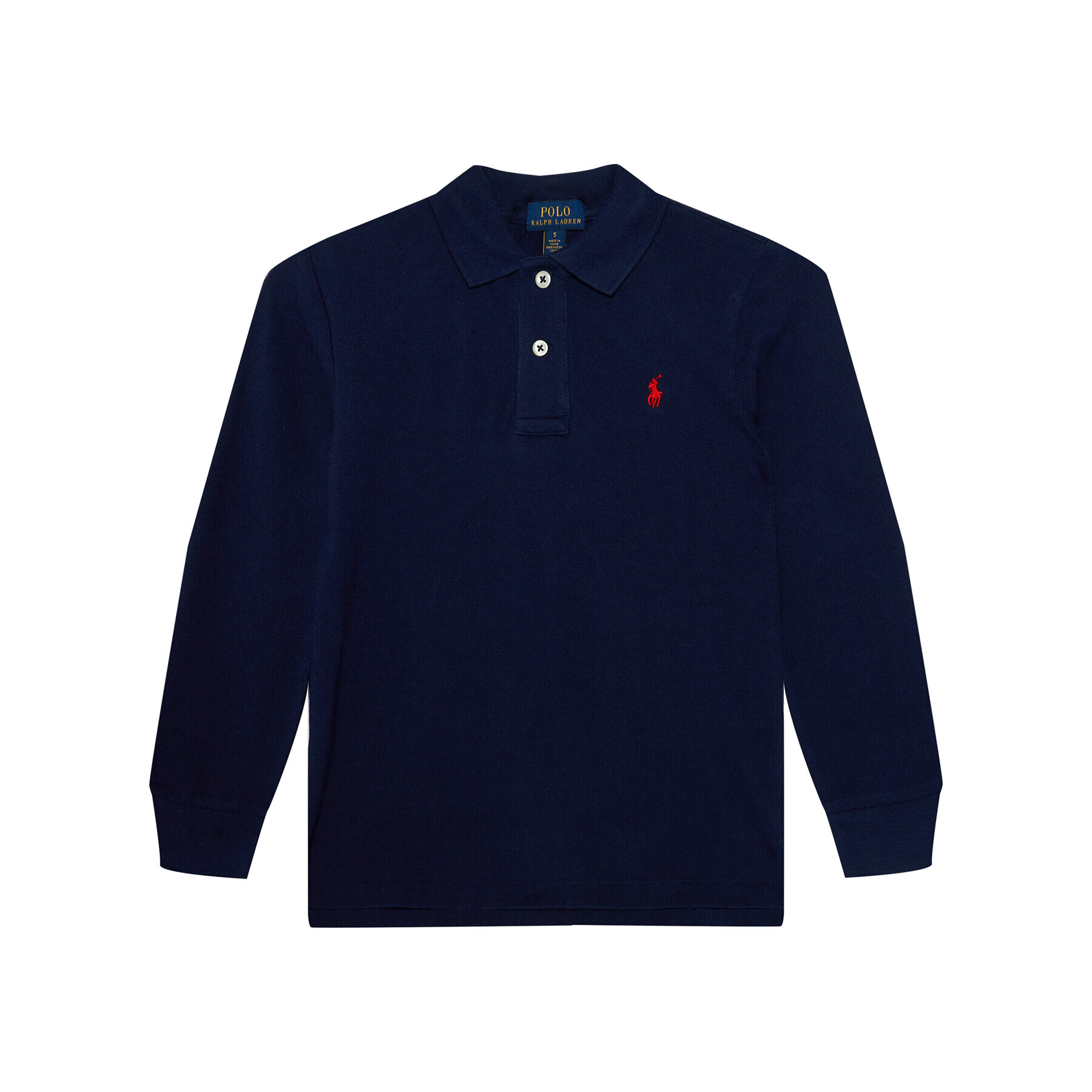 Polo Ralph Lauren Pólóing Ls Kc 322703634032 Sötétkék Regular Fit - Pepit.hu