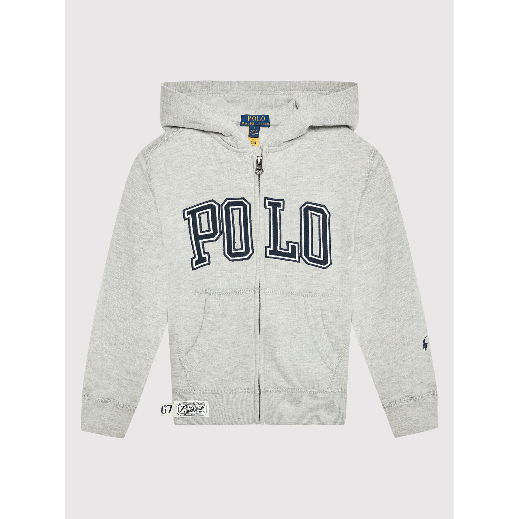 Polo Ralph Lauren Pulóver 322851028001 Szürke Regular Fit - Pepit.hu