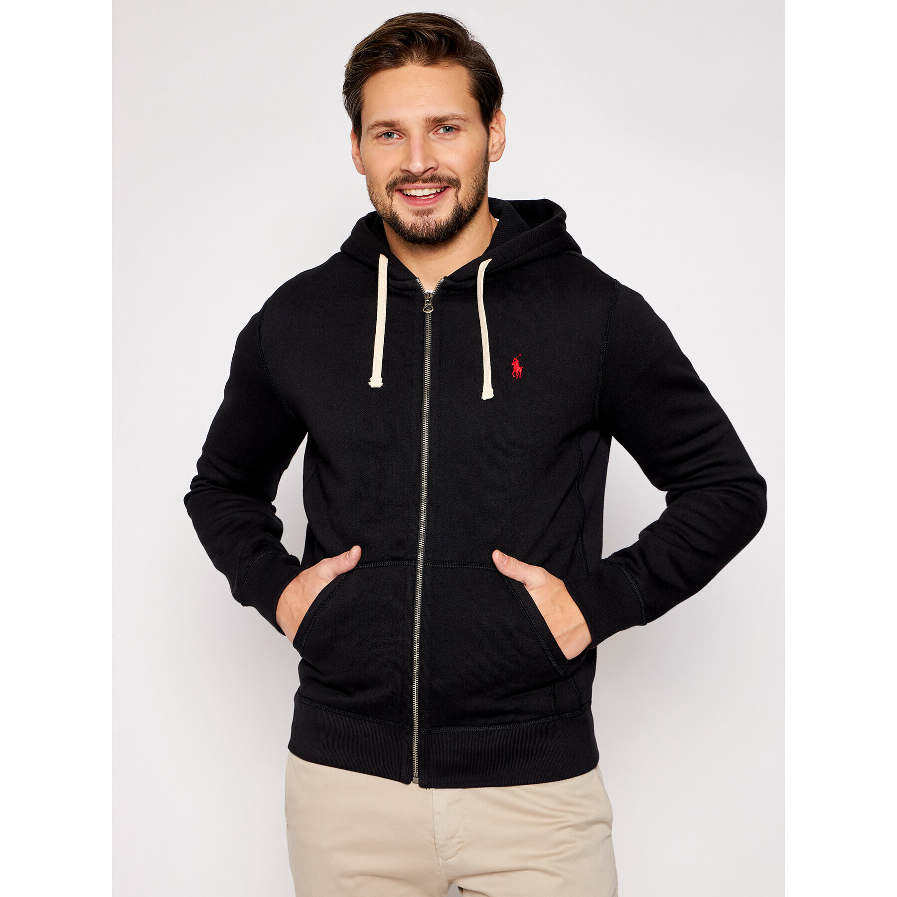 Polo Ralph Lauren Pulóver 710548546003 Fekete Regular Fit - Pepit.hu