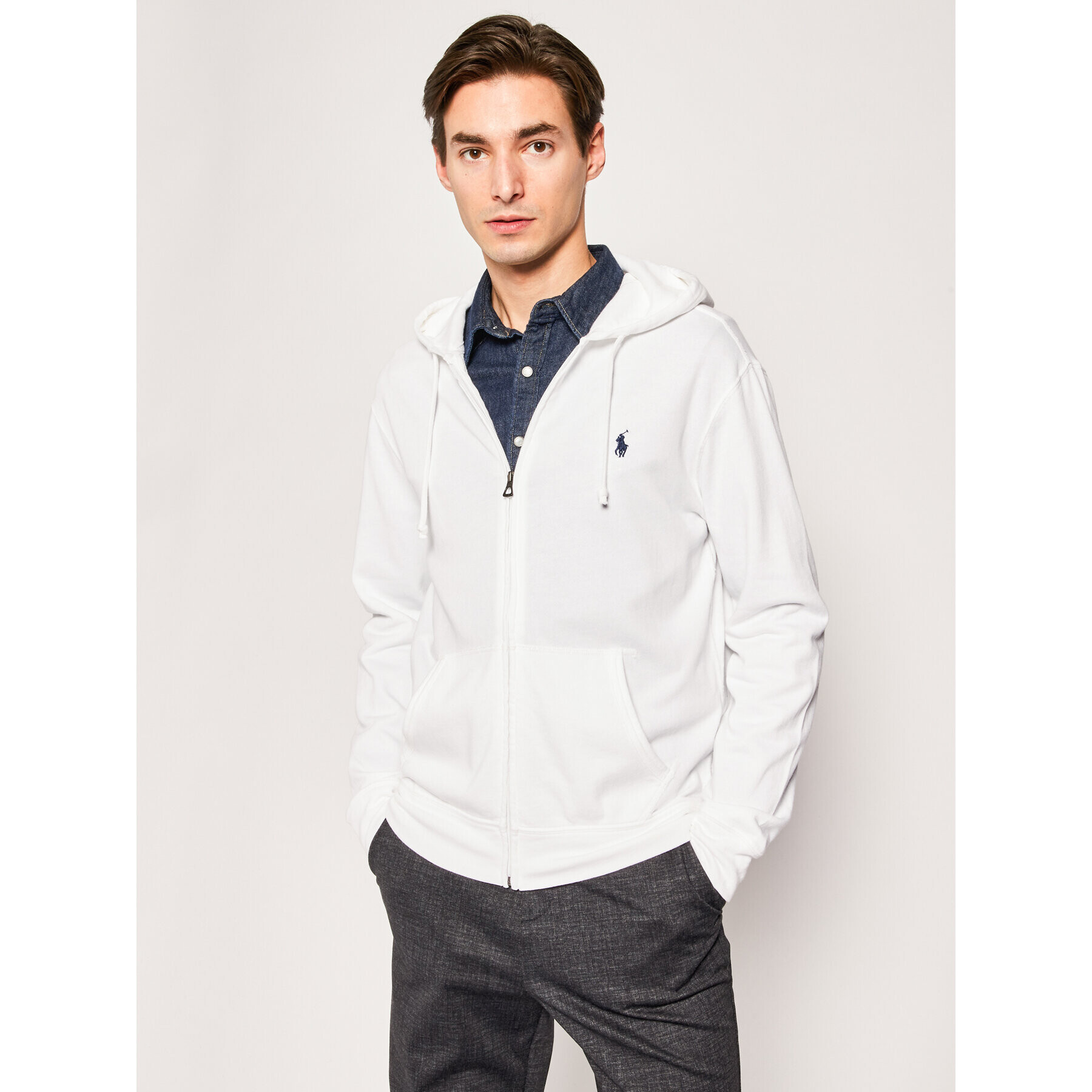 Polo Ralph Lauren Pulóver 710706348 Fehér Regular Fit - Pepit.hu