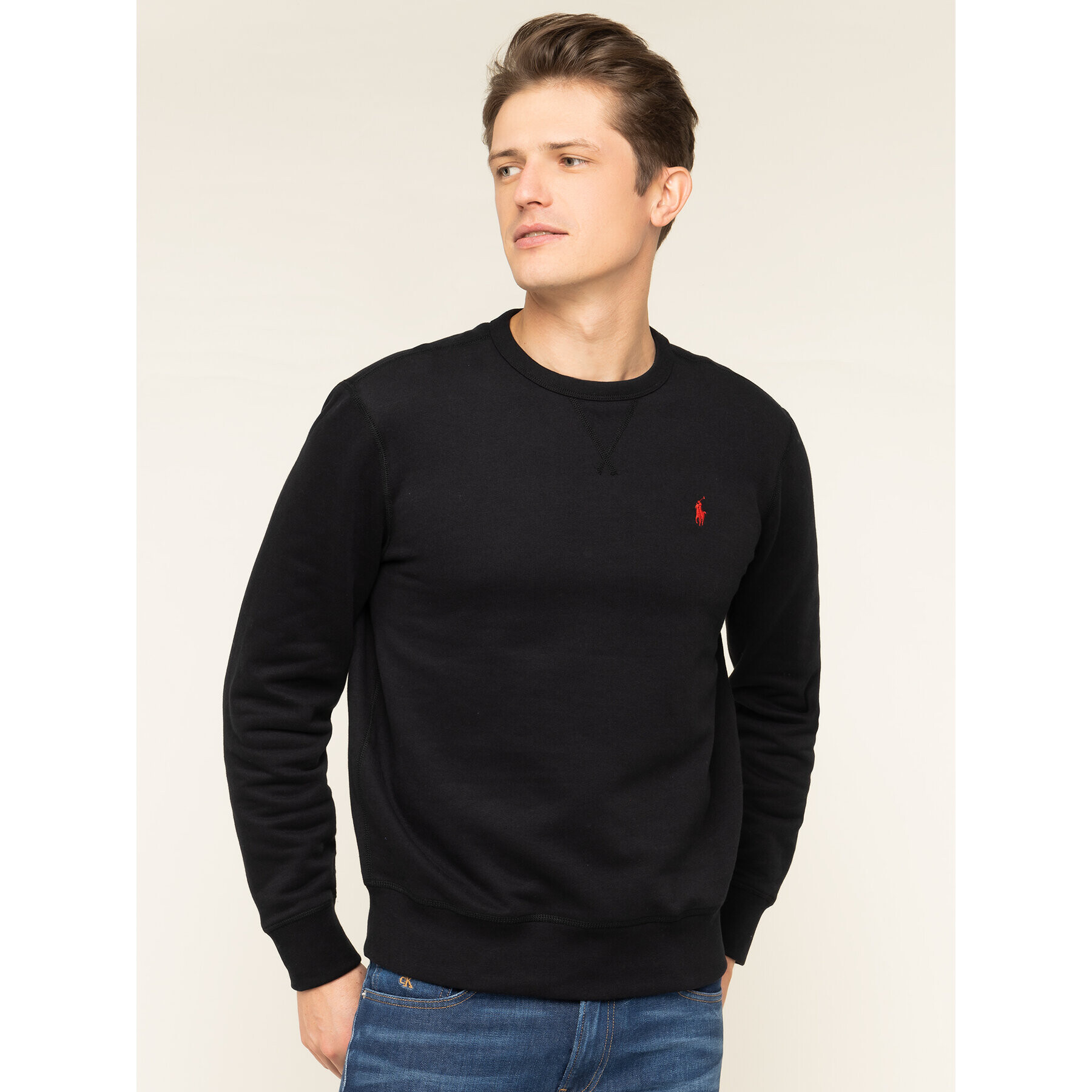 Polo Ralph Lauren Pulóver 710766772001 Fekete Regular Fit - Pepit.hu