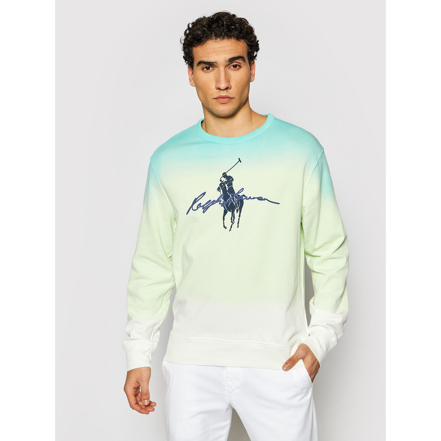 Polo Ralph Lauren Pulóver 710835736001 Sárga Regular Fit - Pepit.hu