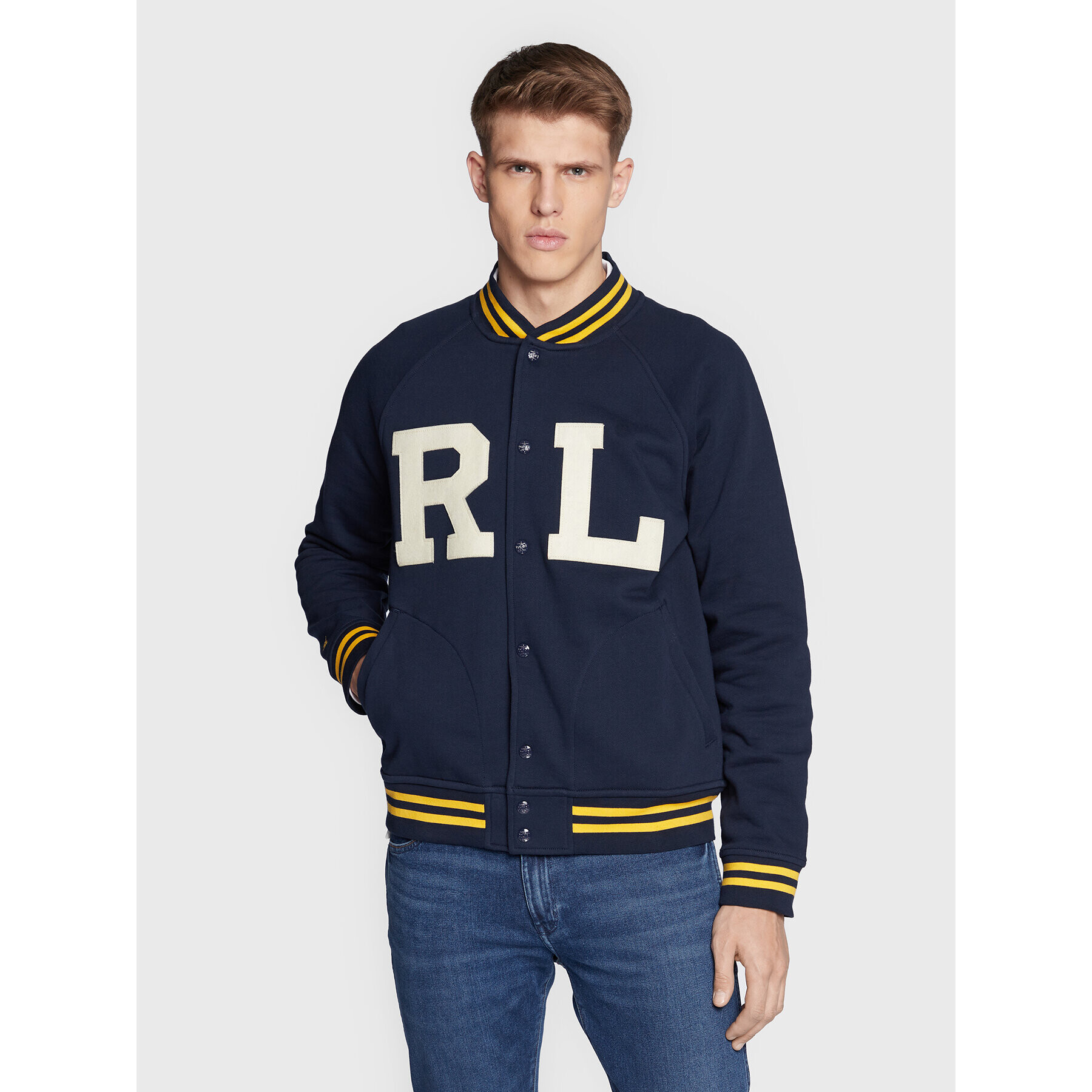 Polo Ralph Lauren Pulóver 710878501001 Sötétkék Regular Fit - Pepit.hu