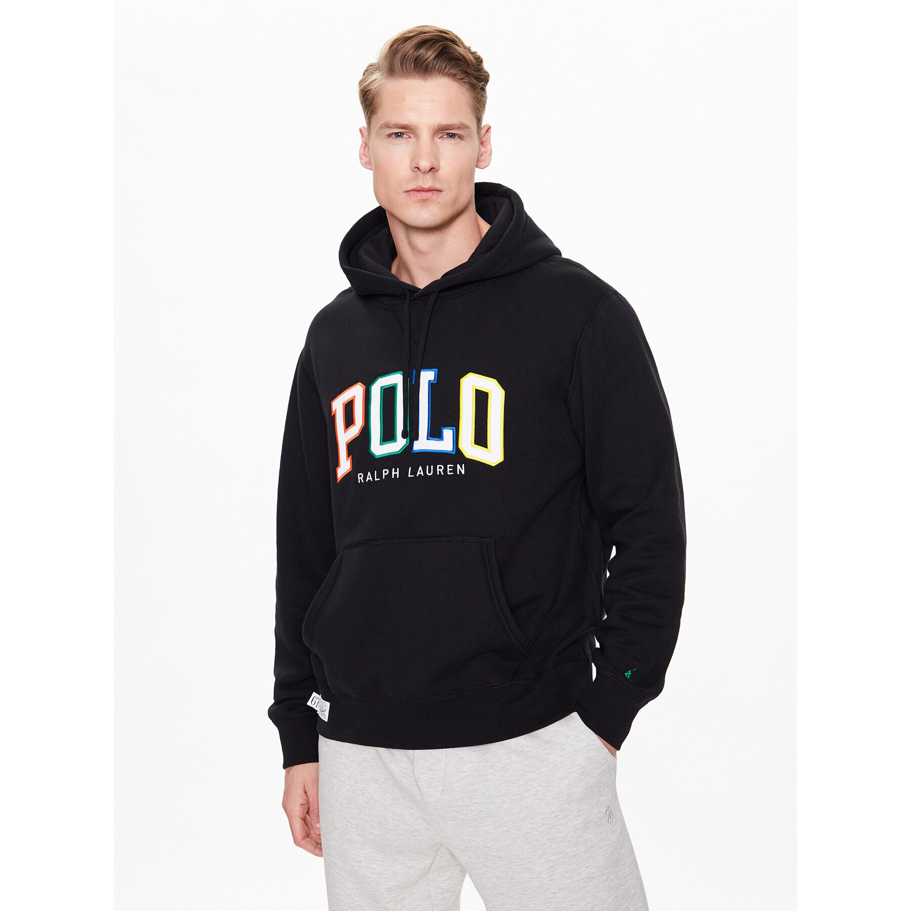 Polo Ralph Lauren Pulóver 710890190001 Fekete Regular Fit - Pepit.hu