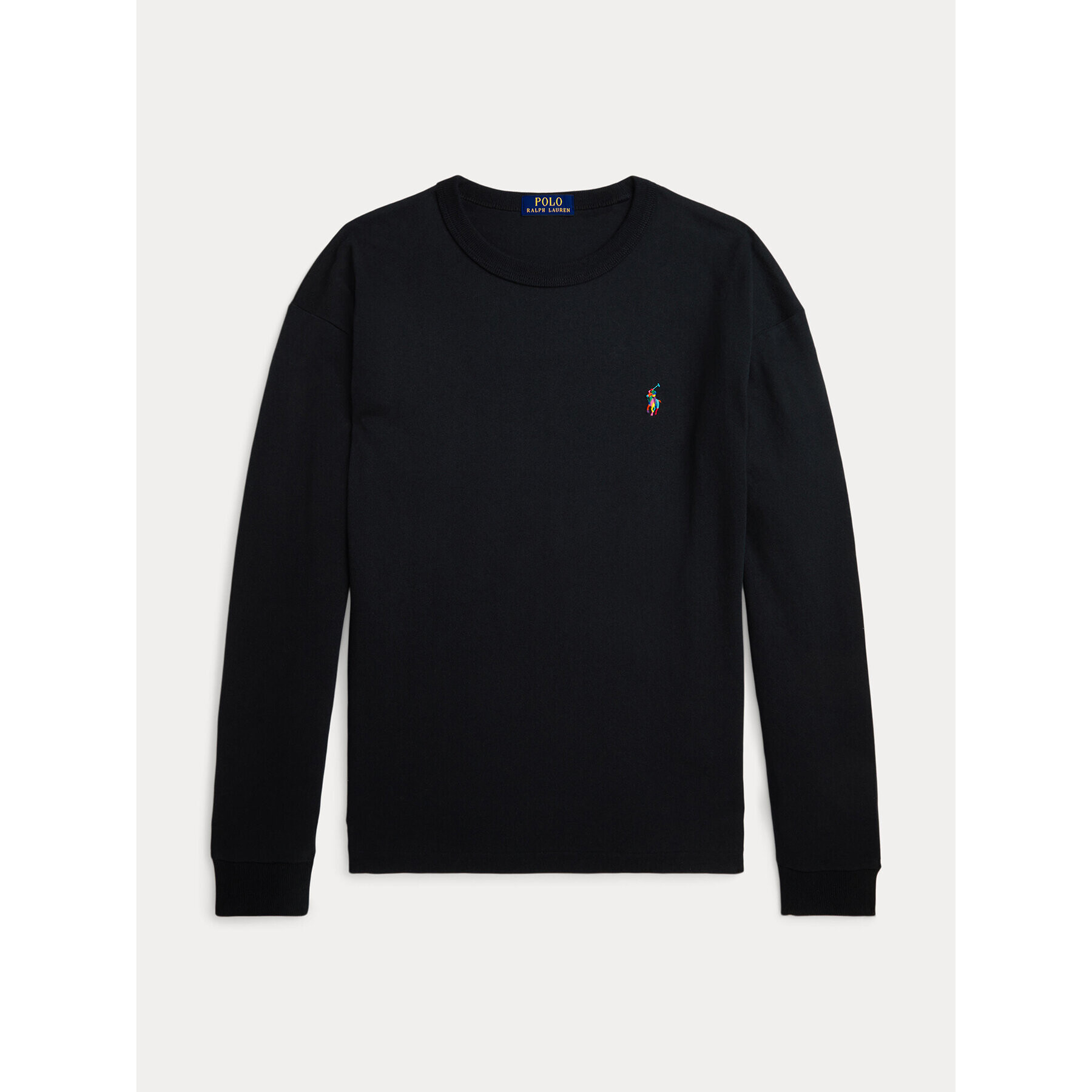 Polo Ralph Lauren Pulóver 710926612002 Fekete Relaxed Fit - Pepit.hu