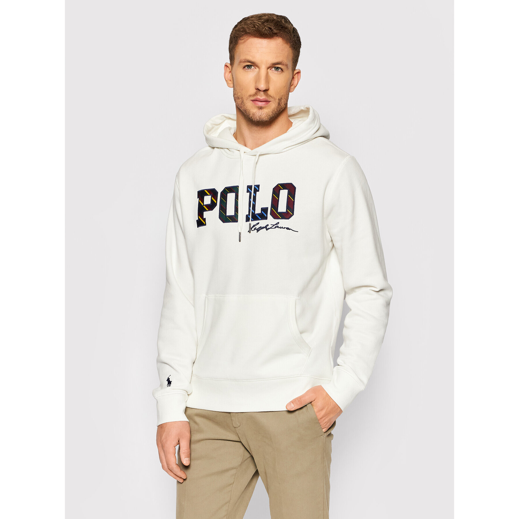 Polo Ralph Lauren Pulóver Boston 710853266003 Fehér Regular Fit - Pepit.hu