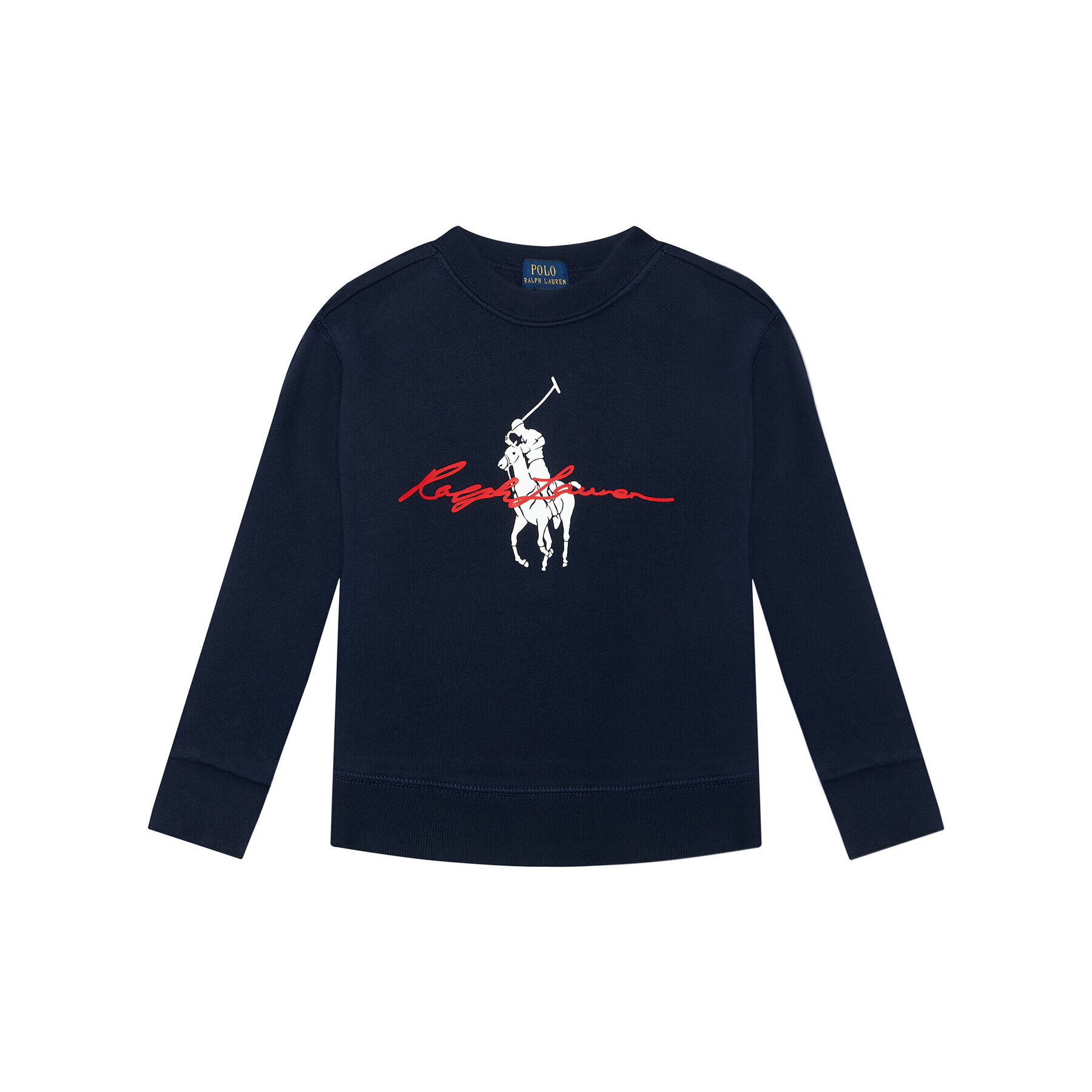 Polo Ralph Lauren Pulóver Ls Cn 322839336002 Sötétkék Regular Fit - Pepit.hu