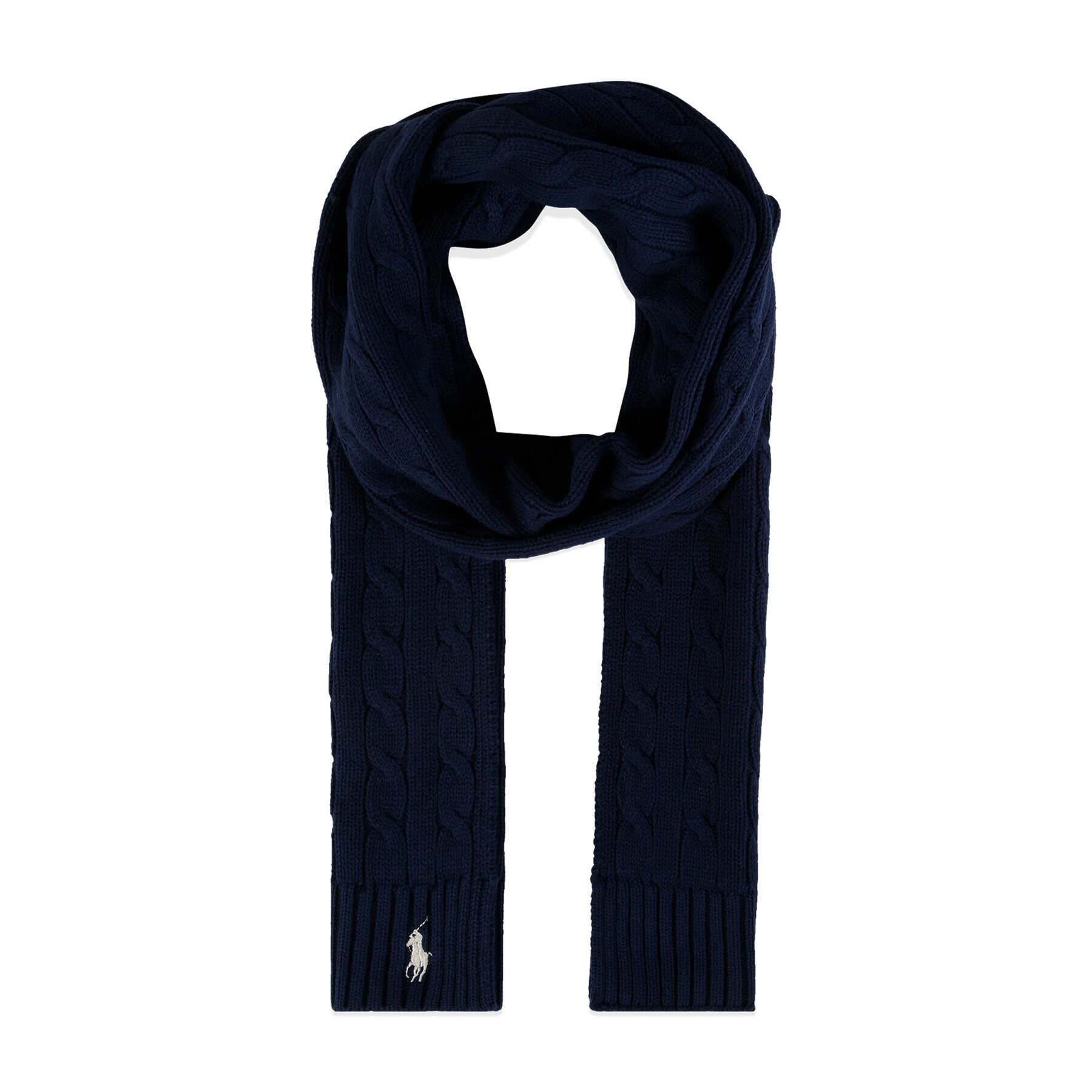 Polo Ralph Lauren Sál Ct Cbl Scarf 455888195002 Sötétkék - Pepit.hu