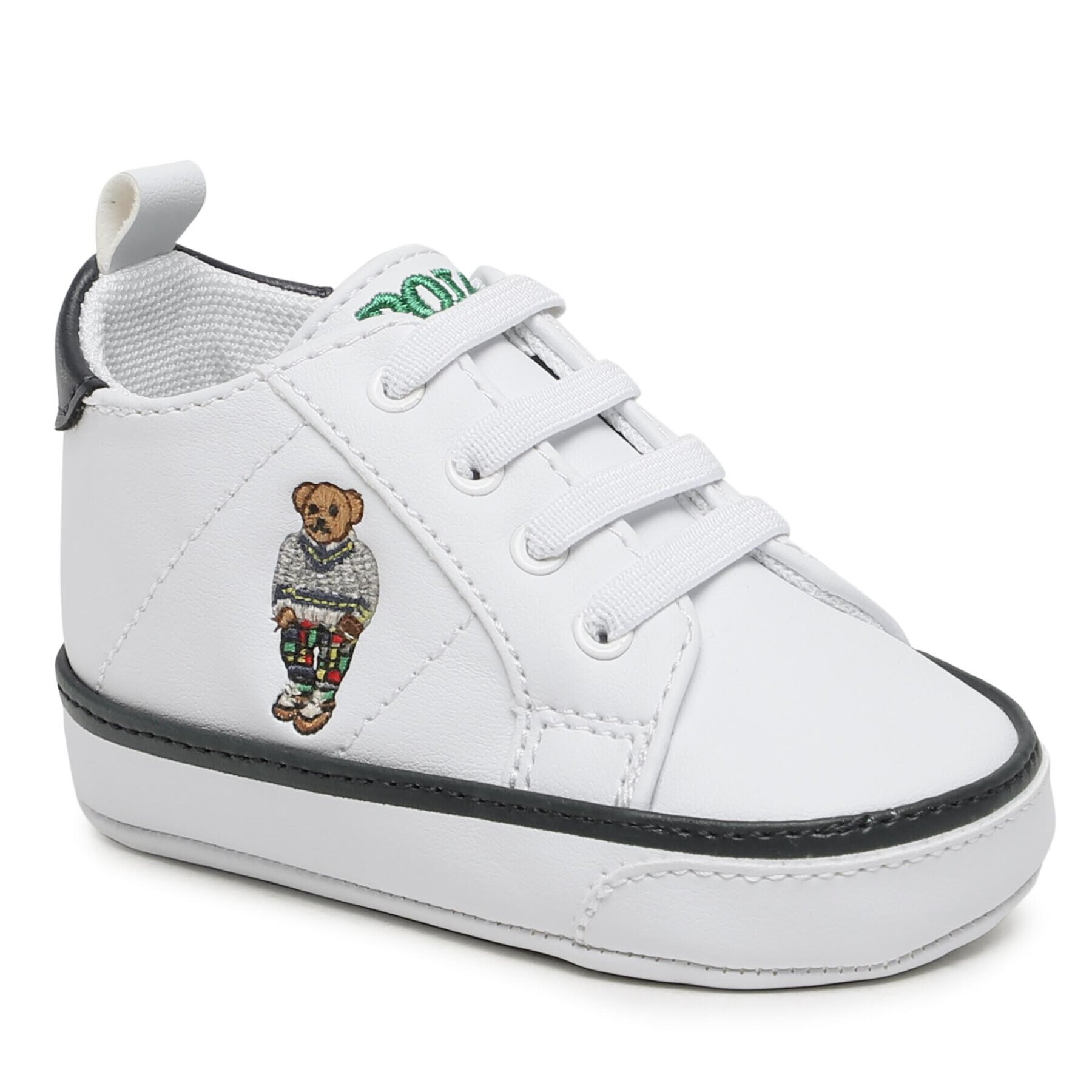 Polo Ralph Lauren Sportcipő Quilton Bear Gore Hi Layette RL100729 Fehér - Pepit.hu