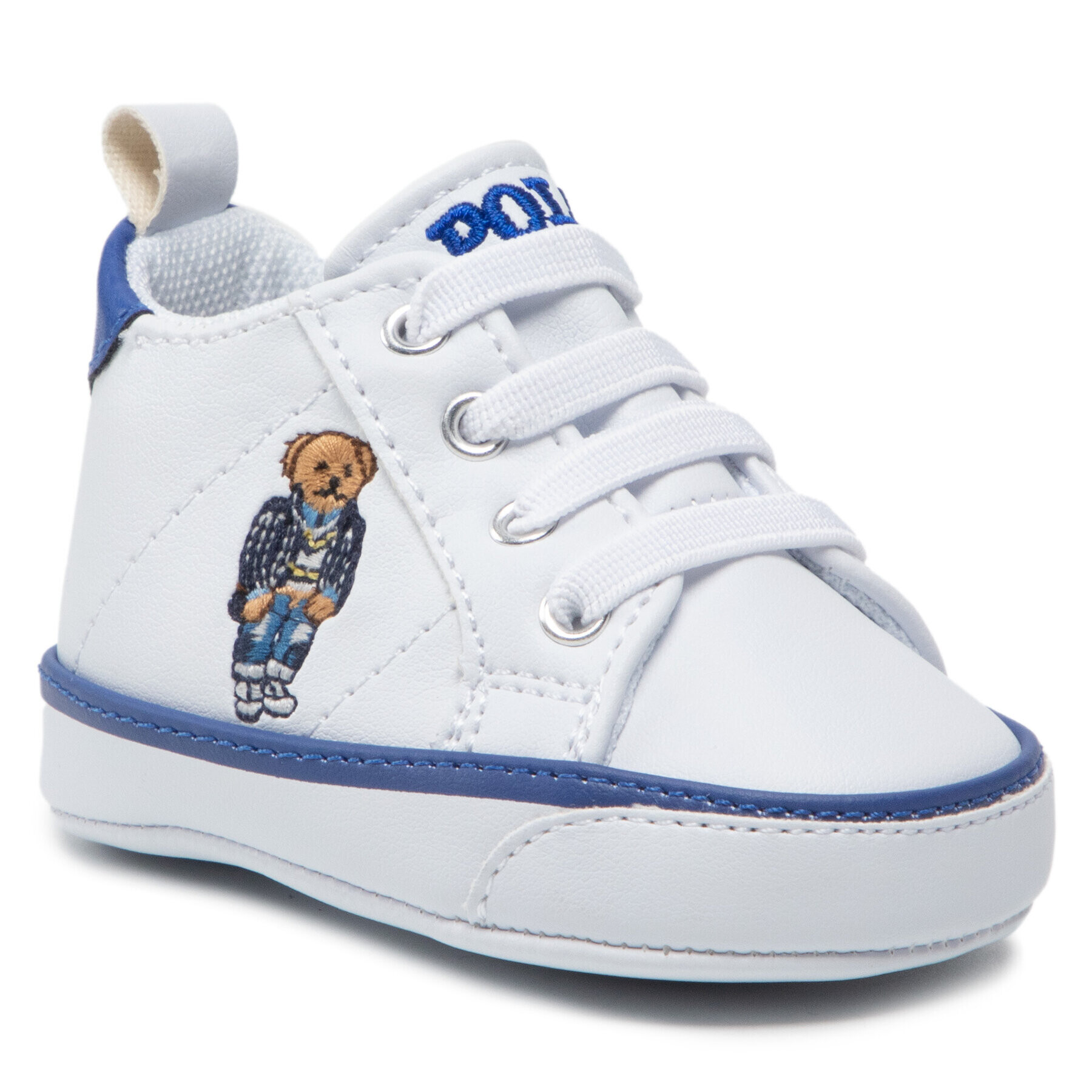 Polo Ralph Lauren Sportcipő Quilton Bear Gore Hi RL100652 Fehér - Pepit.hu