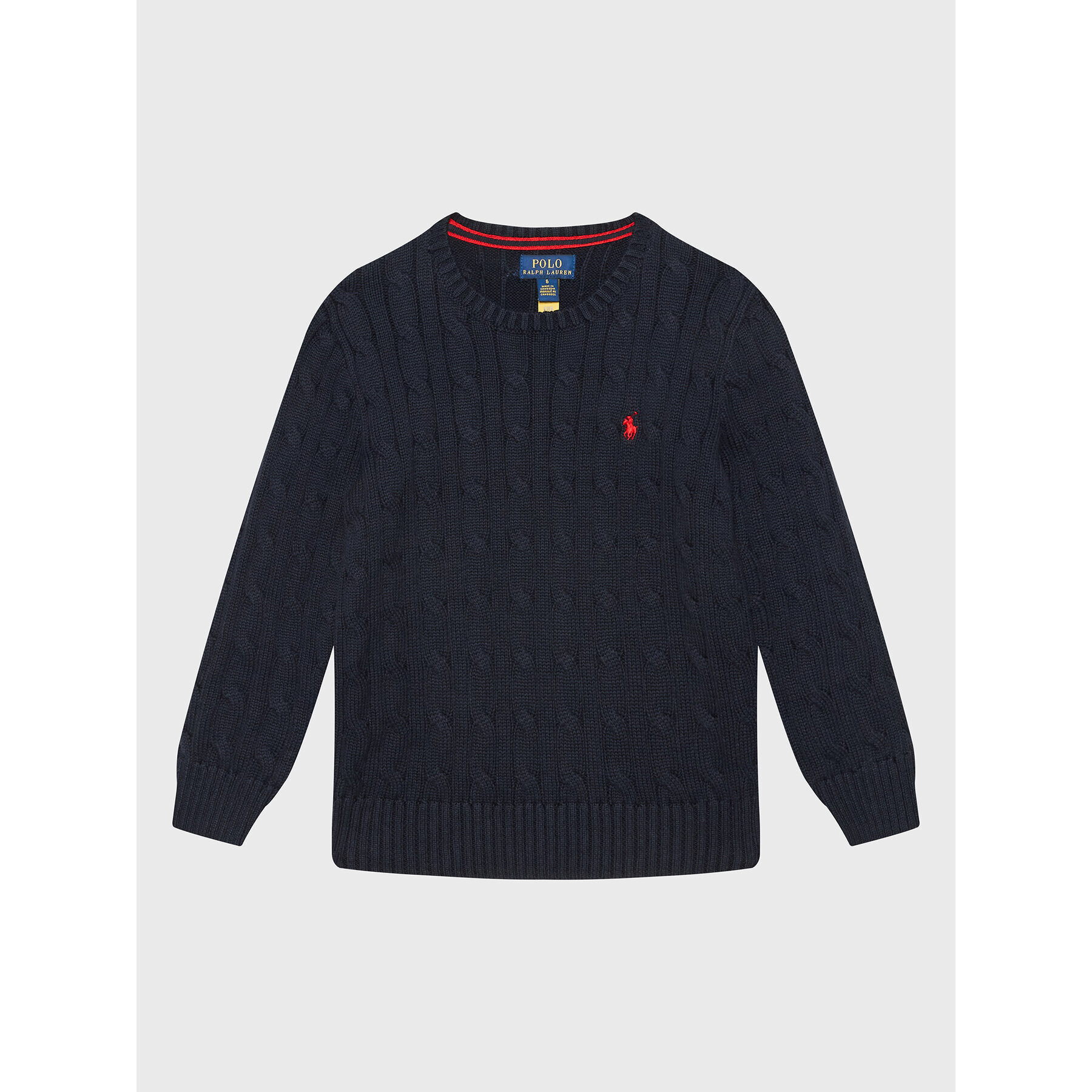 Polo Ralph Lauren Sweater 322702674042 Sötétkék Regular Fit - Pepit.hu