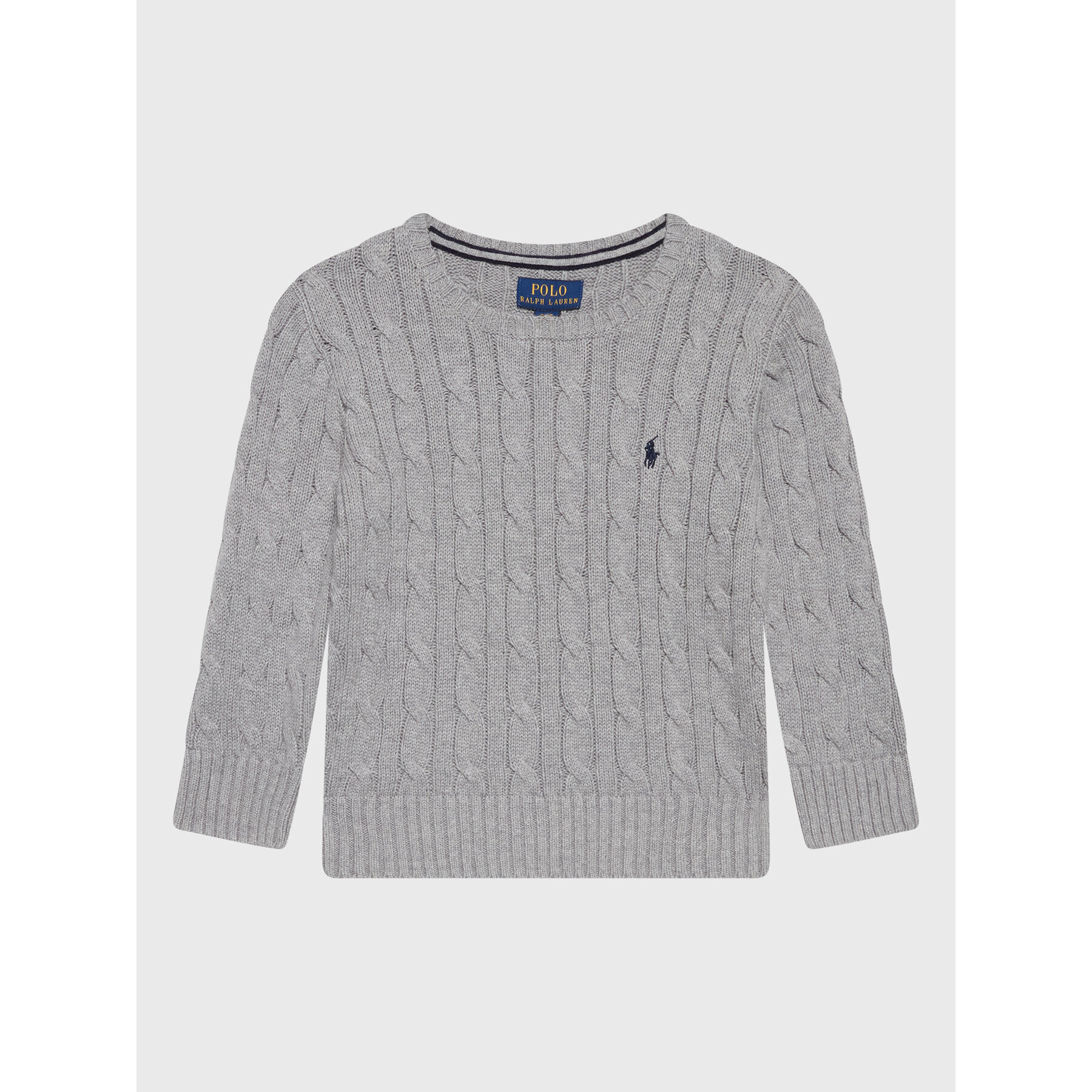 Polo Ralph Lauren Sweater 323702674041 Szürke Regular Fit - Pepit.hu