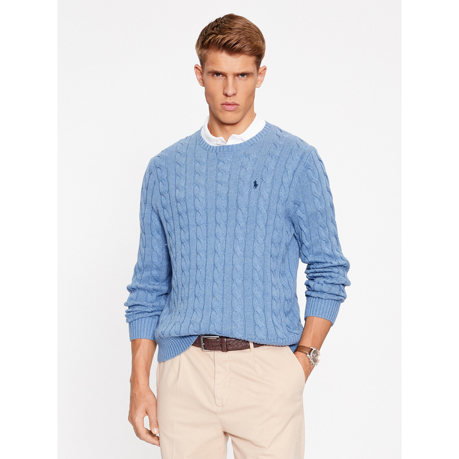 Polo Ralph Lauren Sweater 710775885051 Sötétkék Regular Fit - Pepit.hu