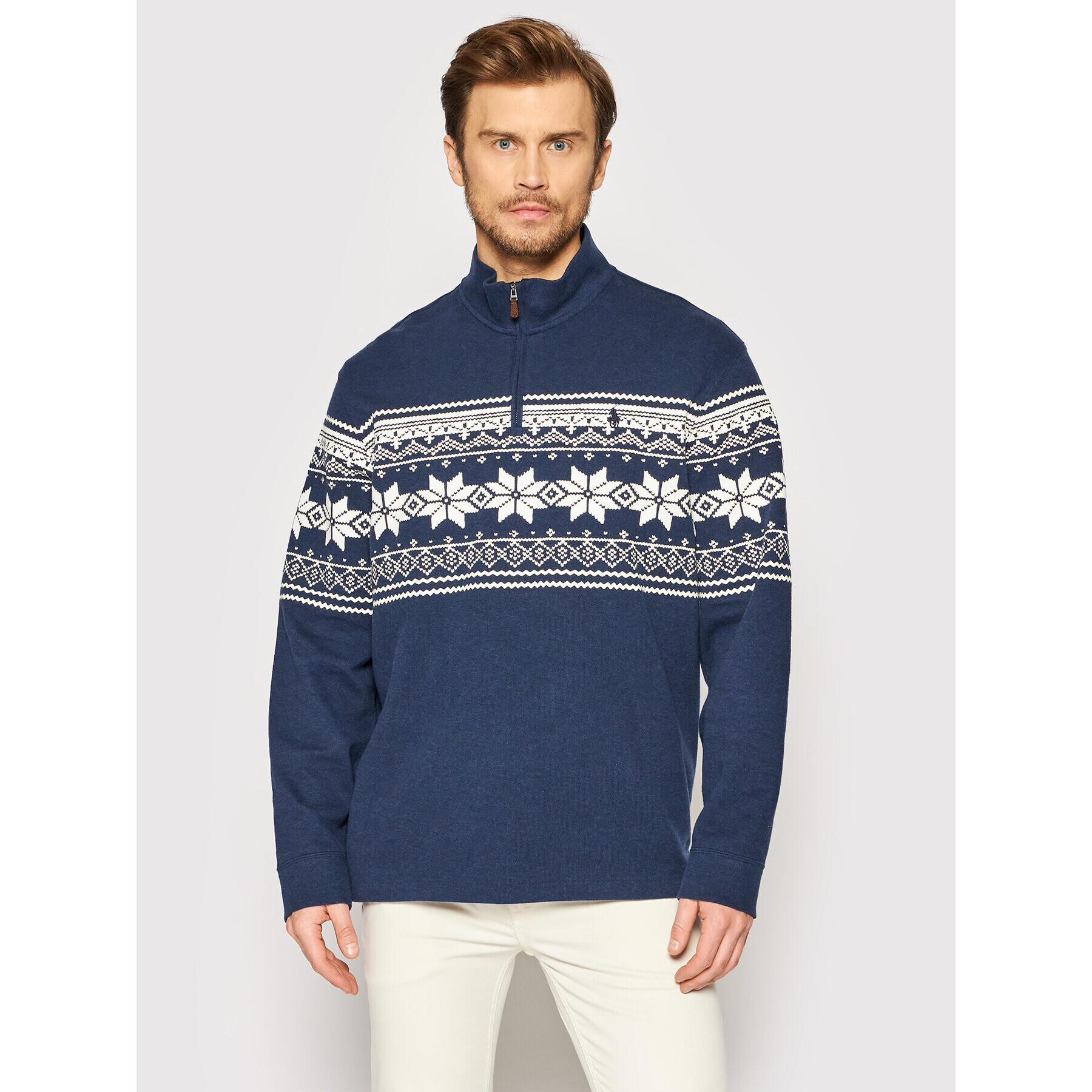 Polo Ralph Lauren Sweater 710853231001 Sötétkék Regular Fit - Pepit.hu