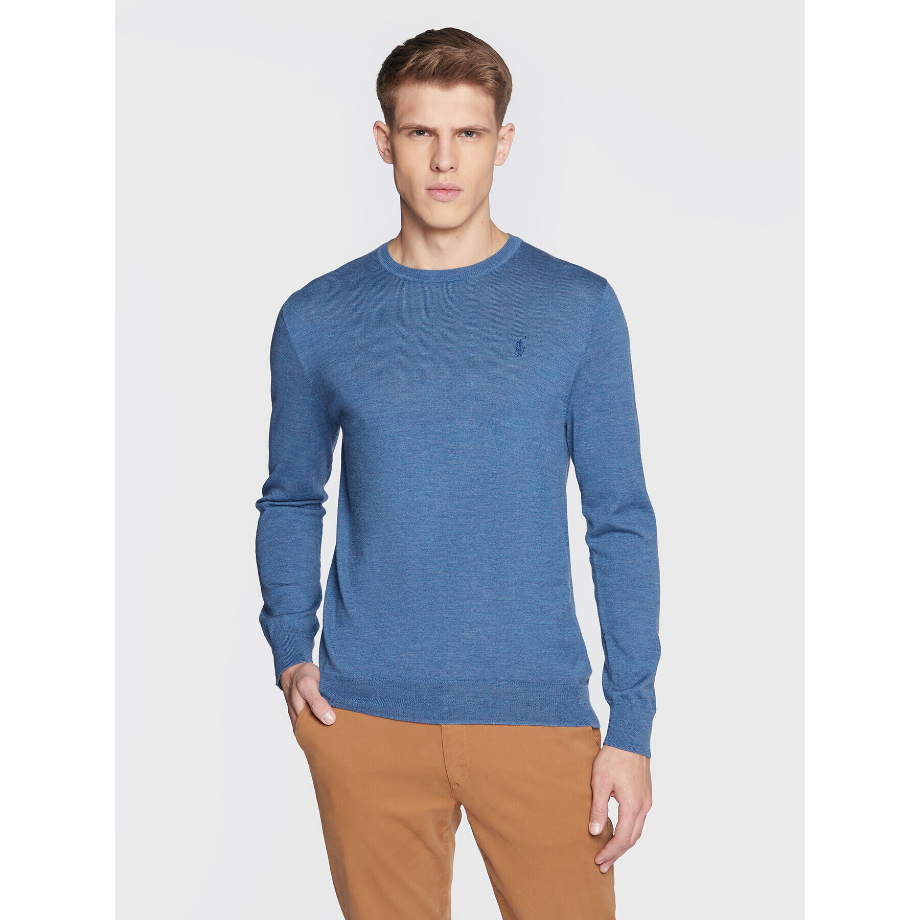 Polo Ralph Lauren Sweater 710876846001 Kék Slim Fit - Pepit.hu