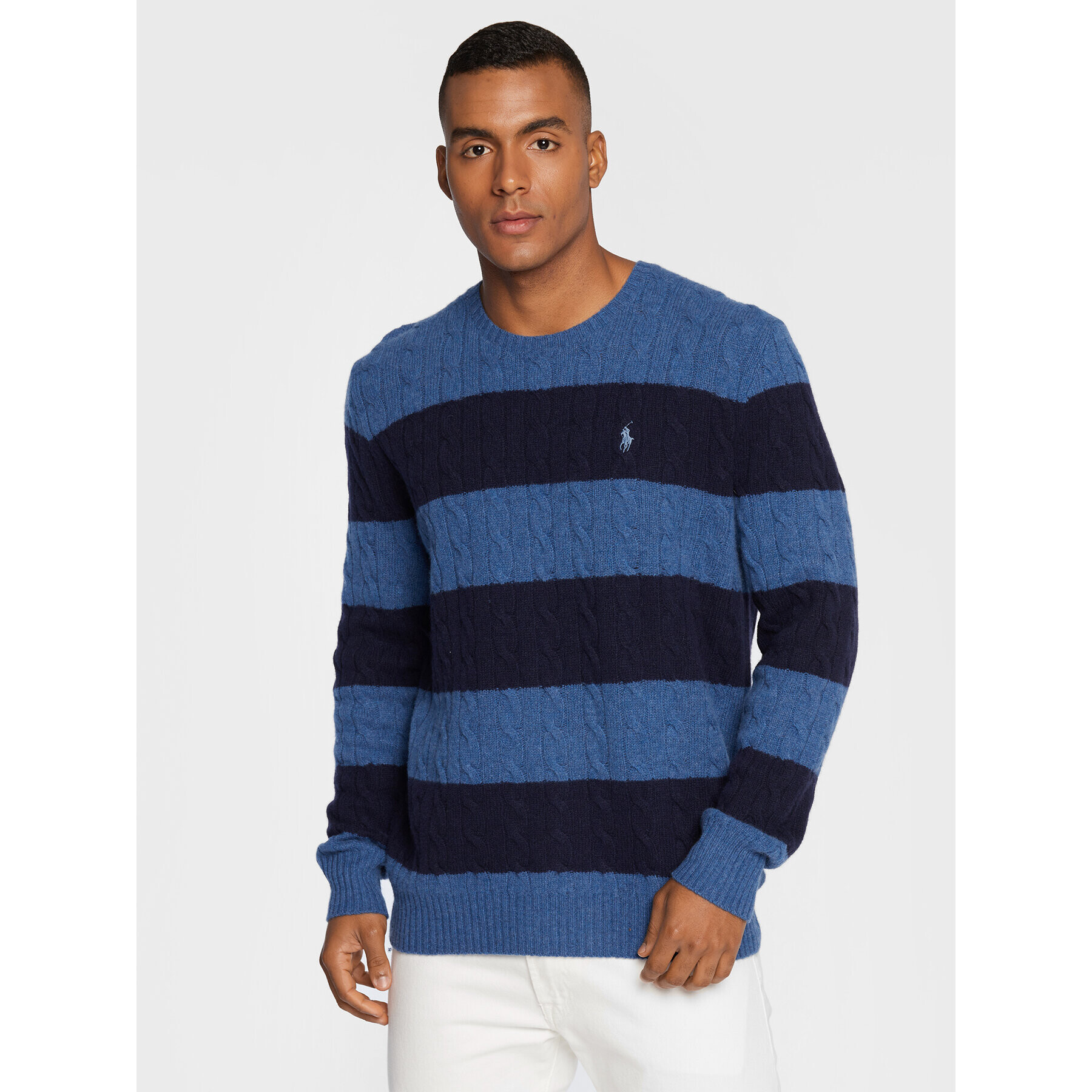 Polo Ralph Lauren Sweater 710876870002 Kék Regular Fit - Pepit.hu