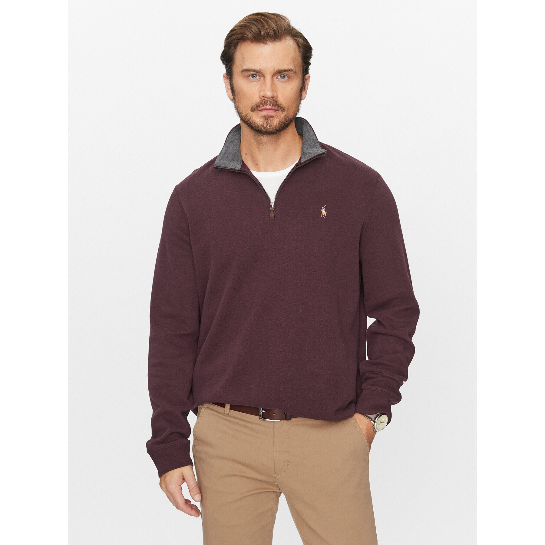 Polo Ralph Lauren Sweater 710877001010 Piros Regular Fit - Pepit.hu