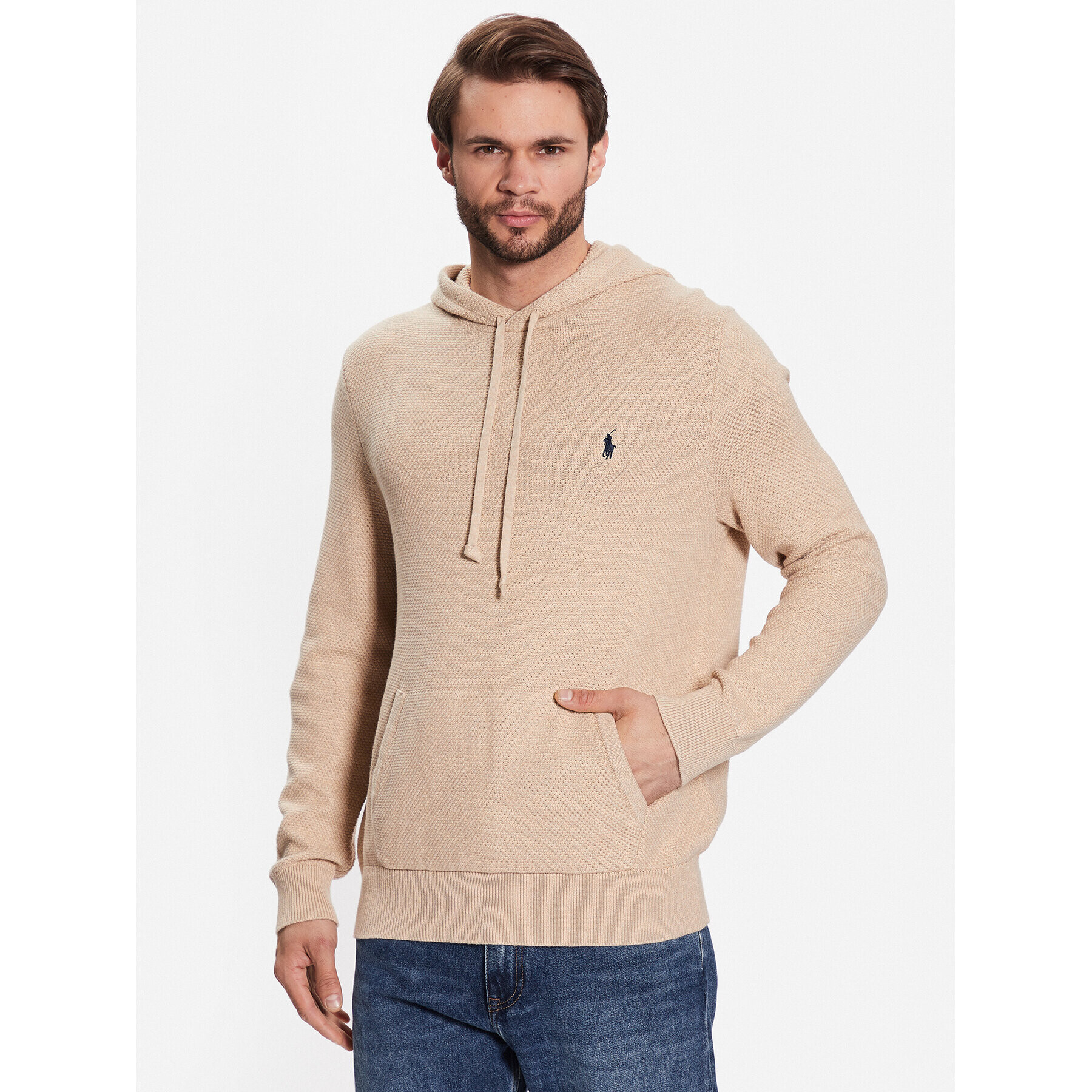 Polo Ralph Lauren Sweater 710890550003 Barna Regular Fit - Pepit.hu