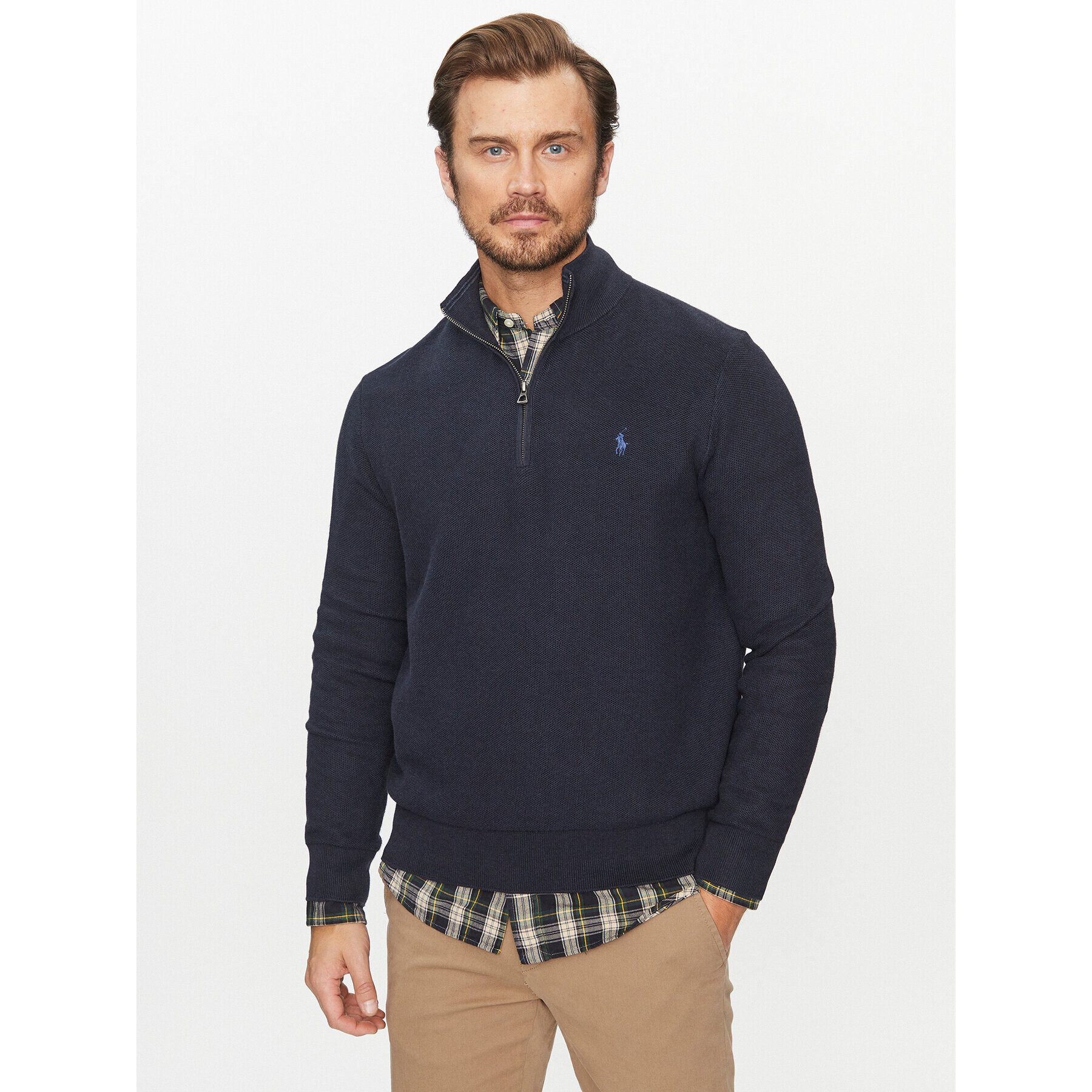 Polo Ralph Lauren Sweater 710932304001 Sötétkék Regular Fit - Pepit.hu