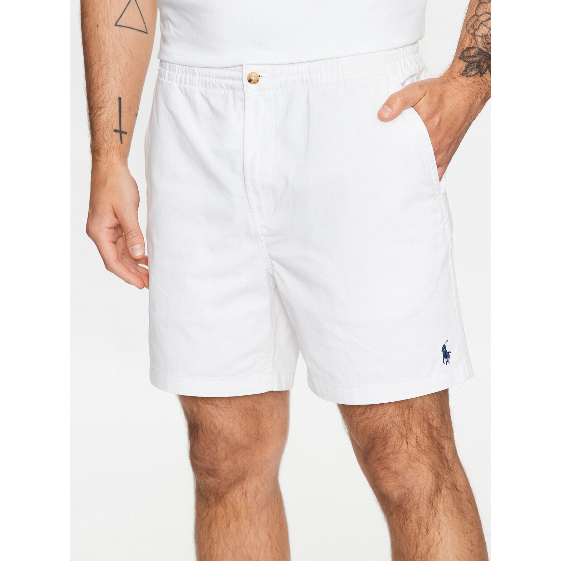 Polo Ralph Lauren Szövet rövidnadrág 710644995042 Fehér Regular Fit - Pepit.hu