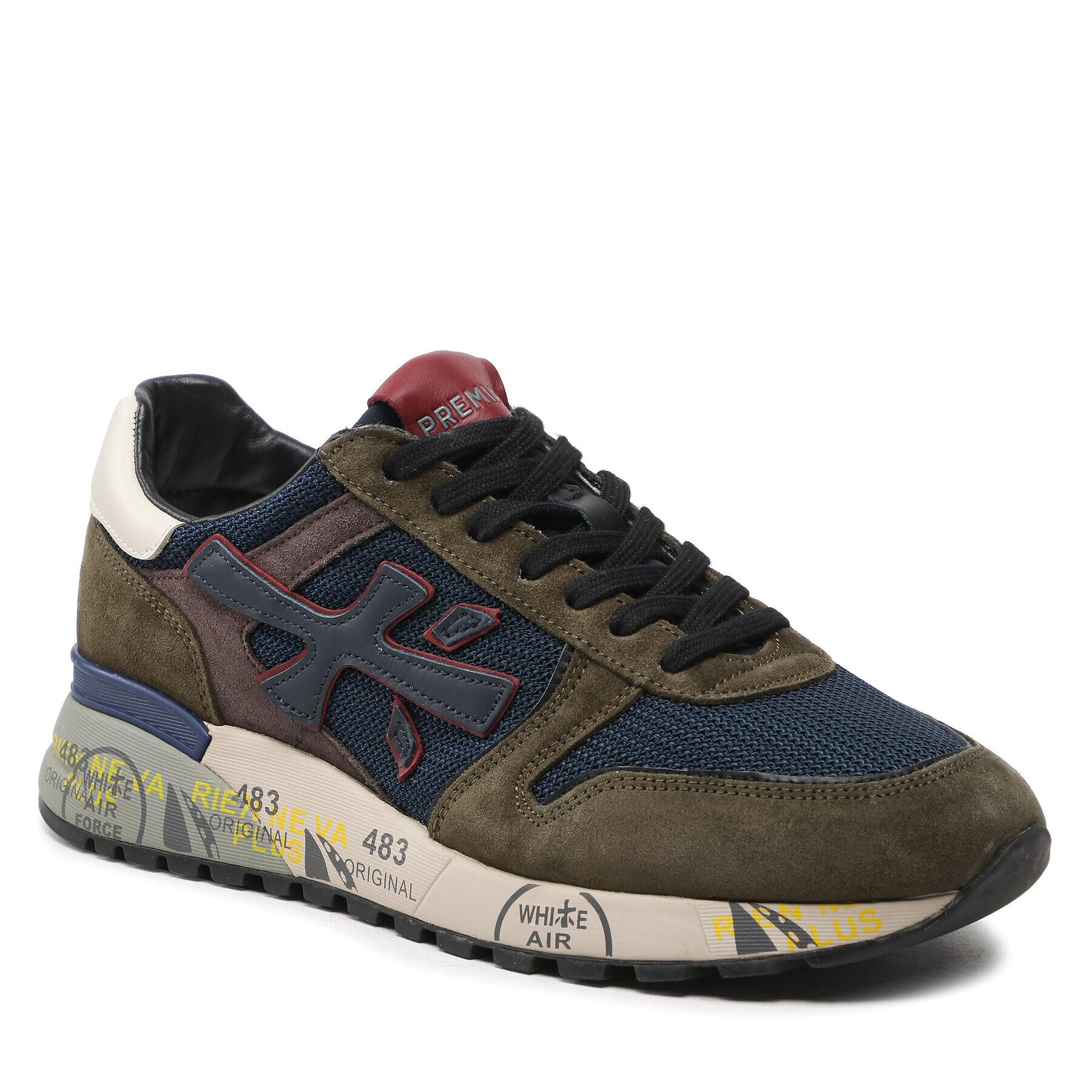 Premiata Sportcipő Mick 5893 Khaki - Pepit.hu