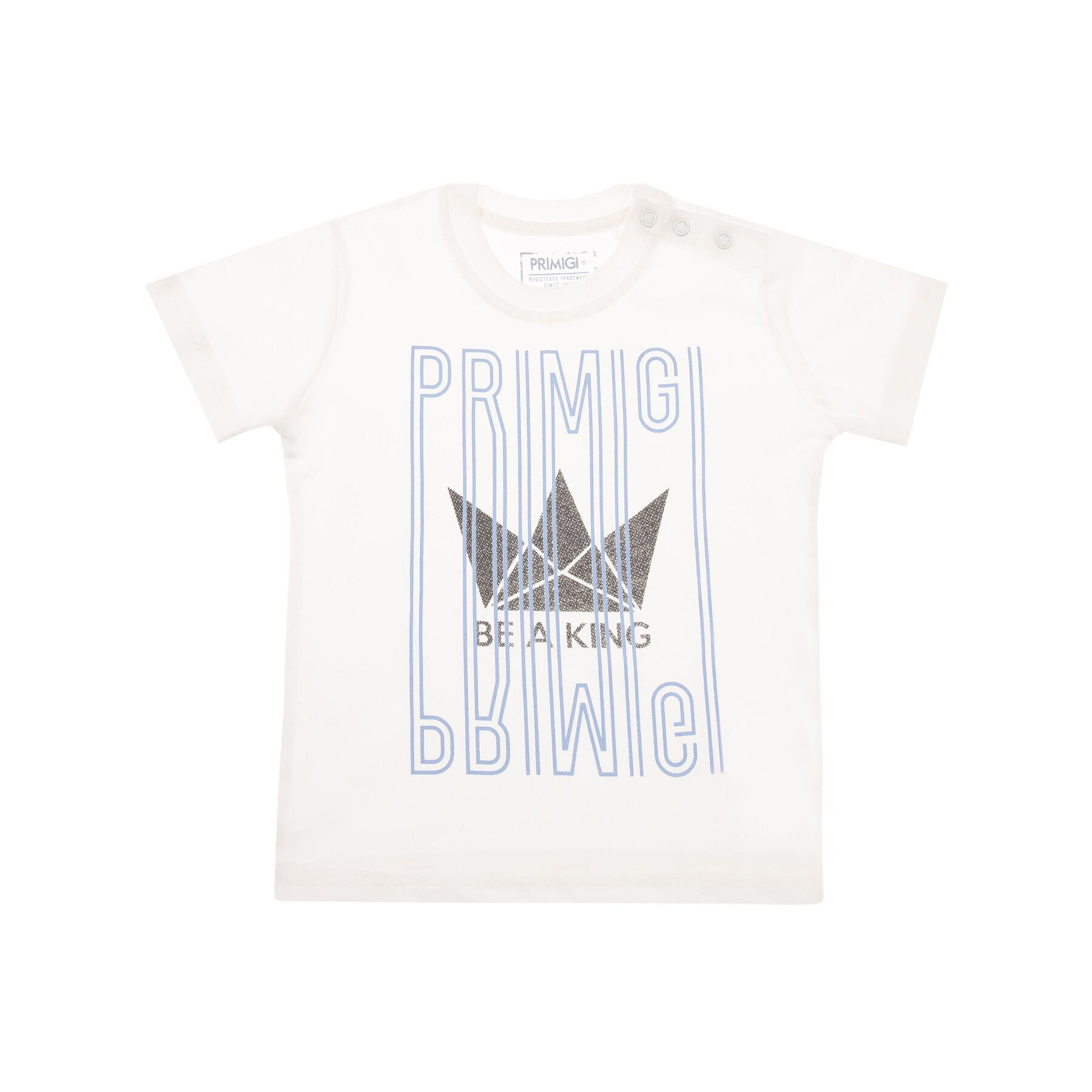 Primigi Póló Be A King 43221027 Fehér Regular Fit - Pepit.hu