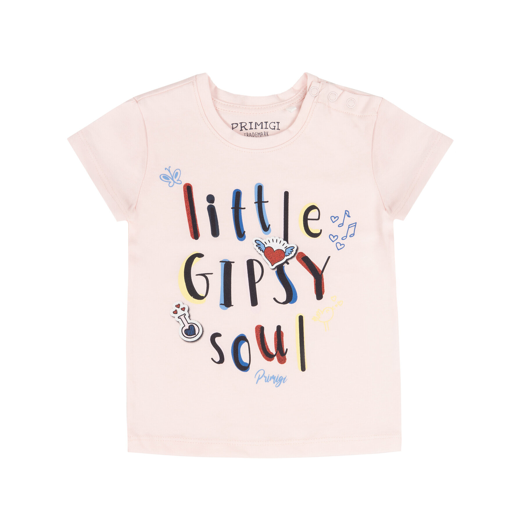 Primigi Póló Little Gipsy Soul 43221532 Rózsaszín Regular Fit - Pepit.hu