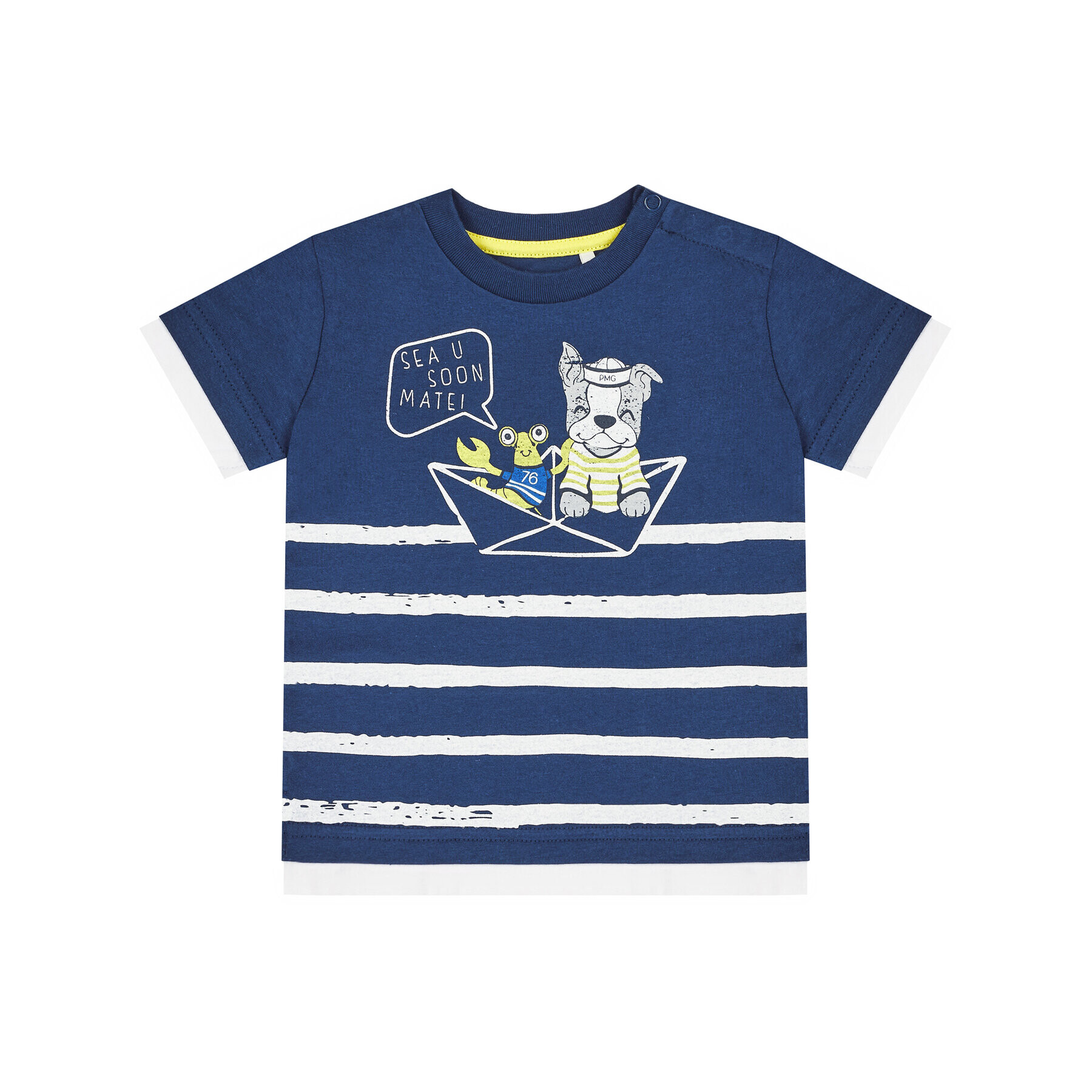 Primigi Póló Sea Friends 45221031 Sötétkék Regular Fit - Pepit.hu