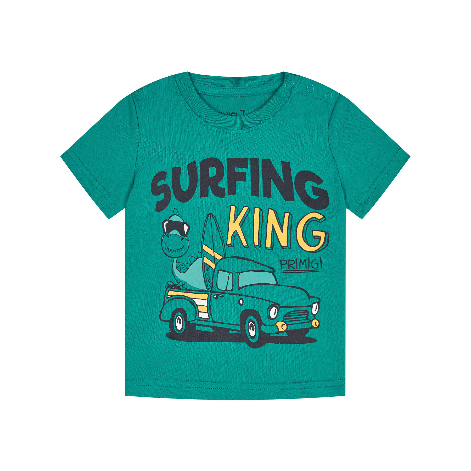 Primigi Póló Surfing King 45221011 Zöld Regular Fit - Pepit.hu