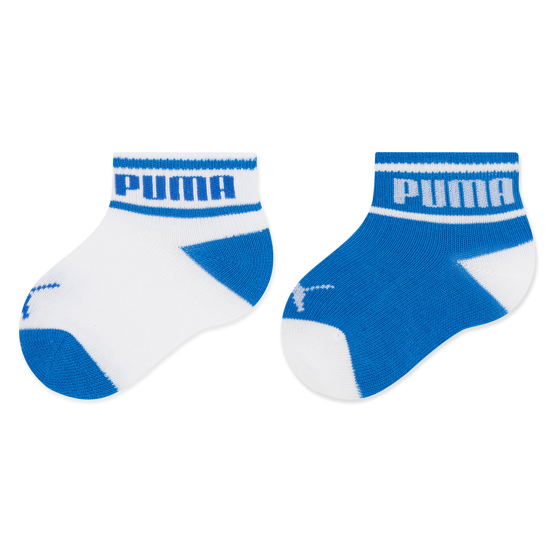 Puma 2 pár hosszú szárú gyerek zokni Baby Wording Sock 2P 935479 Kék - Pepit.hu