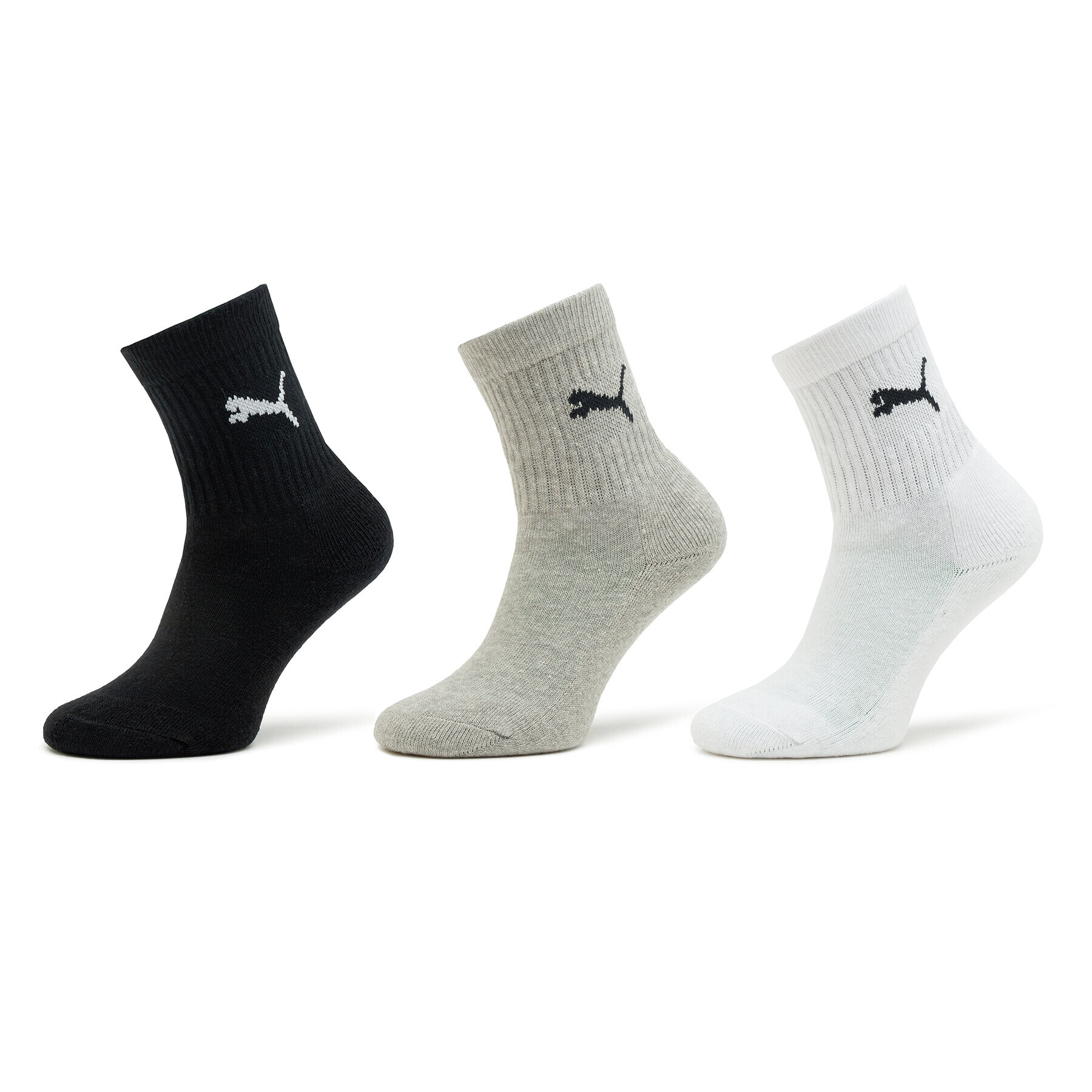 Puma 3 pár hosszú szárú gyerek zokni Junior Crew Sock 3P 907958 Fehér - Pepit.hu