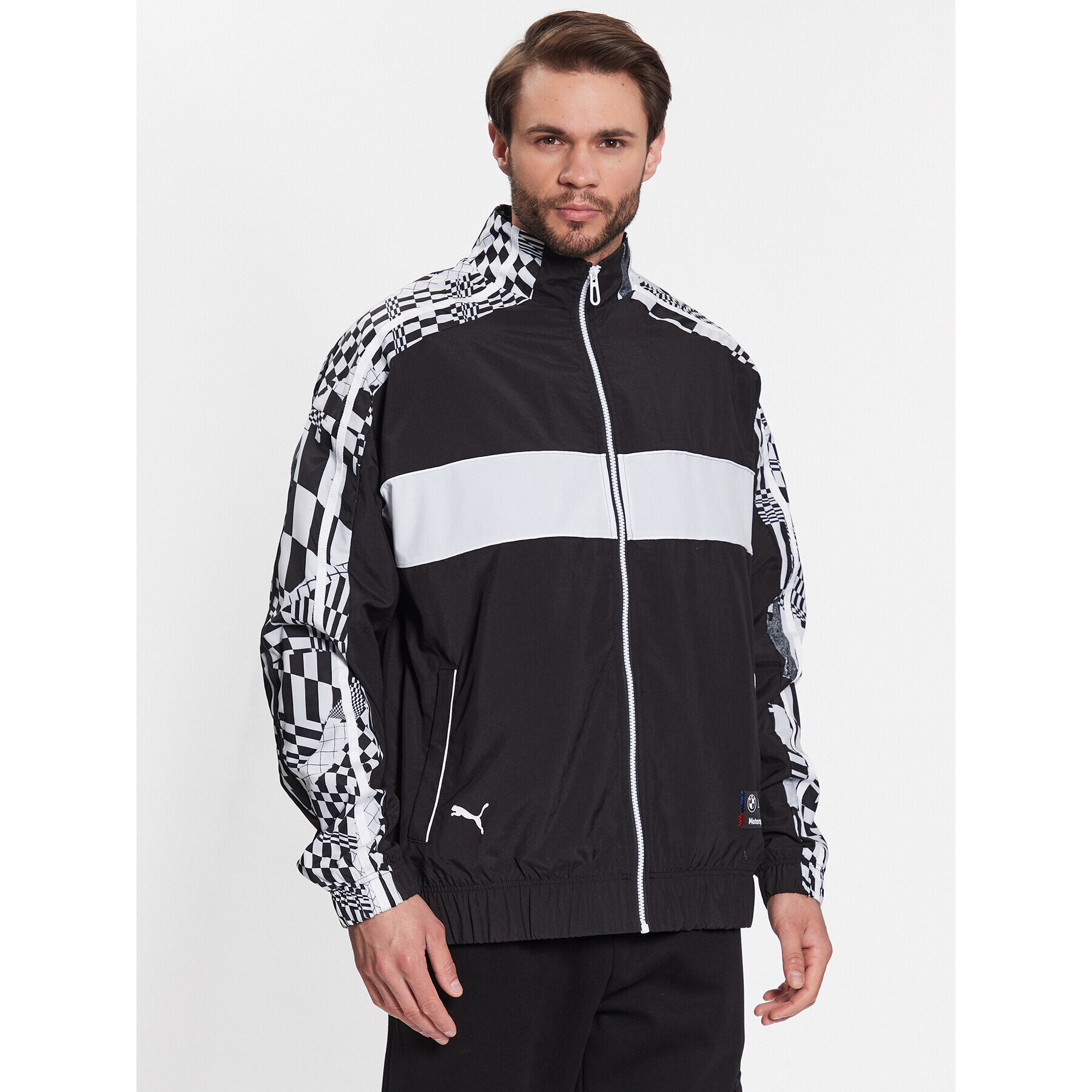 Puma Bomber dzseki BMW Statement 538111 Fekete Relaxed Fit - Pepit.hu