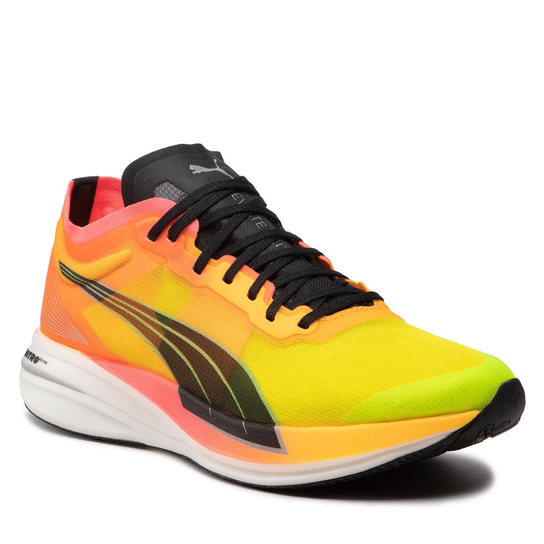 Puma Cipő Deviate Nitro Elite Fireglow 377602 01 Sárga - Pepit.hu