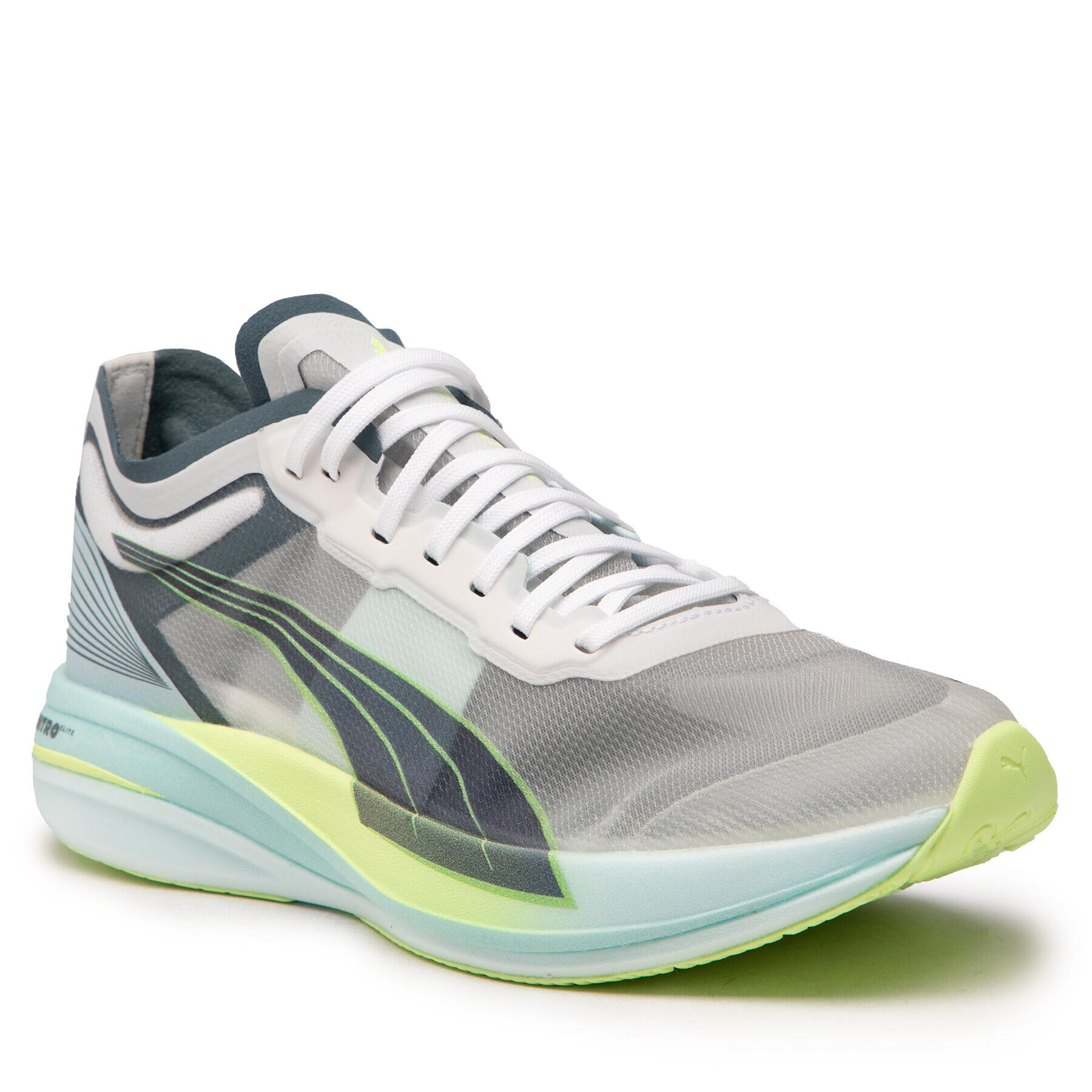 Puma Cipő Deviate Nitro Elite Racer 195204 03 Fehér - Pepit.hu