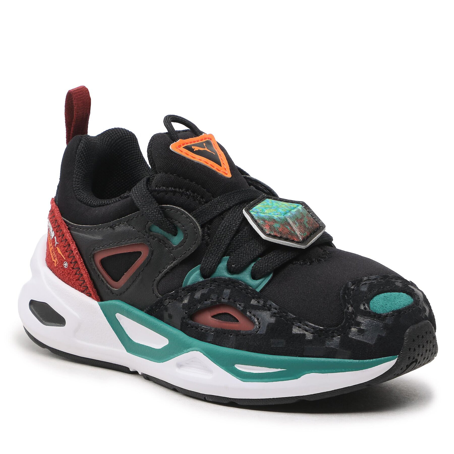 Puma Cipő Trc Blaze Minecraft Ps 386126 01 Fekete - Pepit.hu