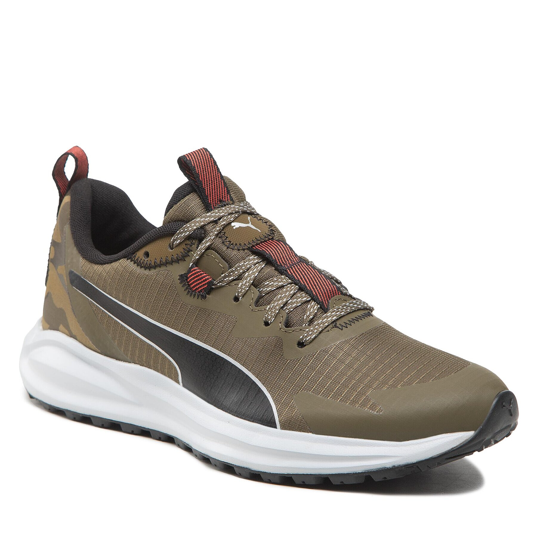 Puma Cipő Twitch Runner Trail Winter 377088 02 Zöld - Pepit.hu