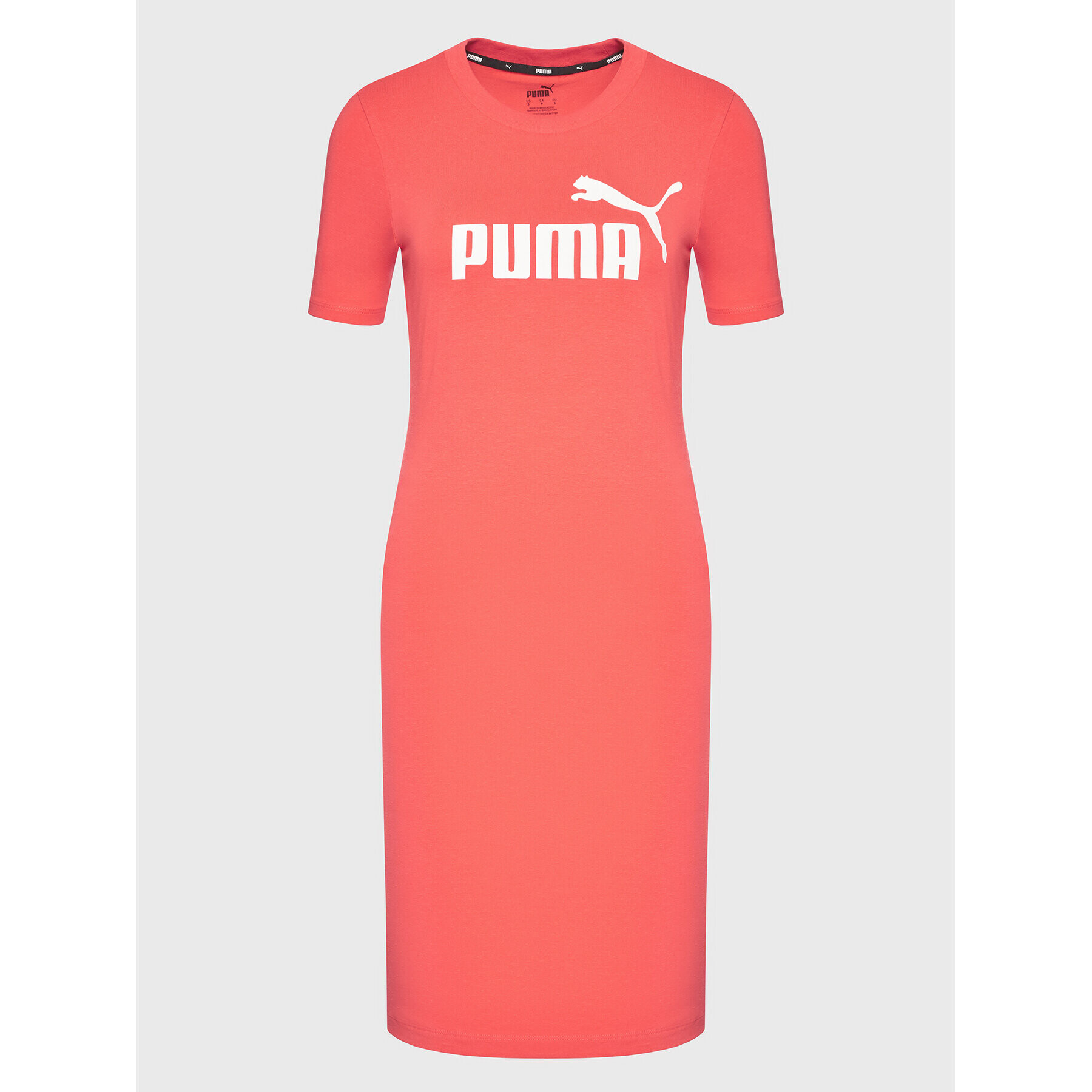 Puma Hétköznapi ruha Essentials 848349 Rózsaszín Slim Fit - Pepit.hu