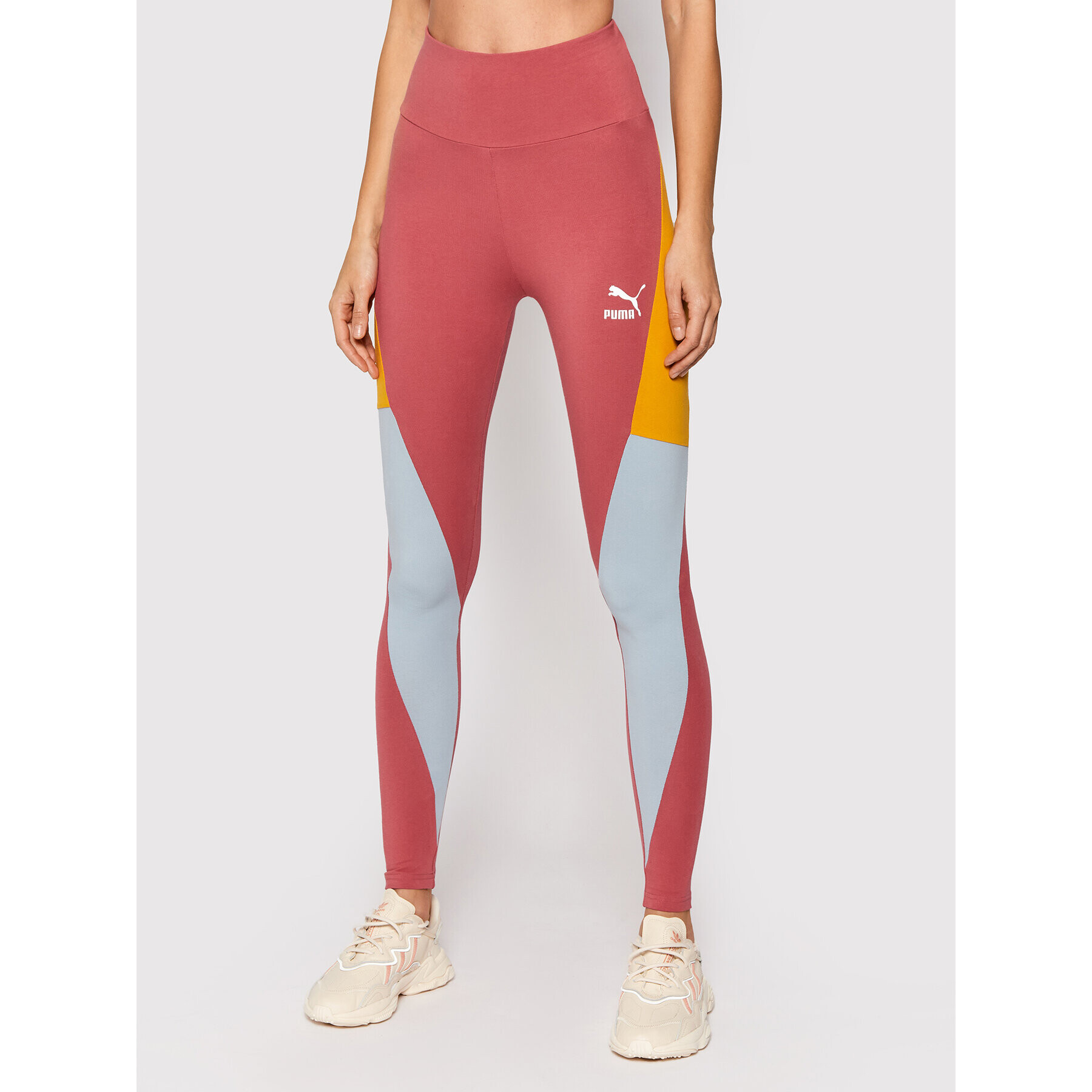 Puma Leggings Clsx 531699 Rózsaszín Tight Fit - Pepit.hu