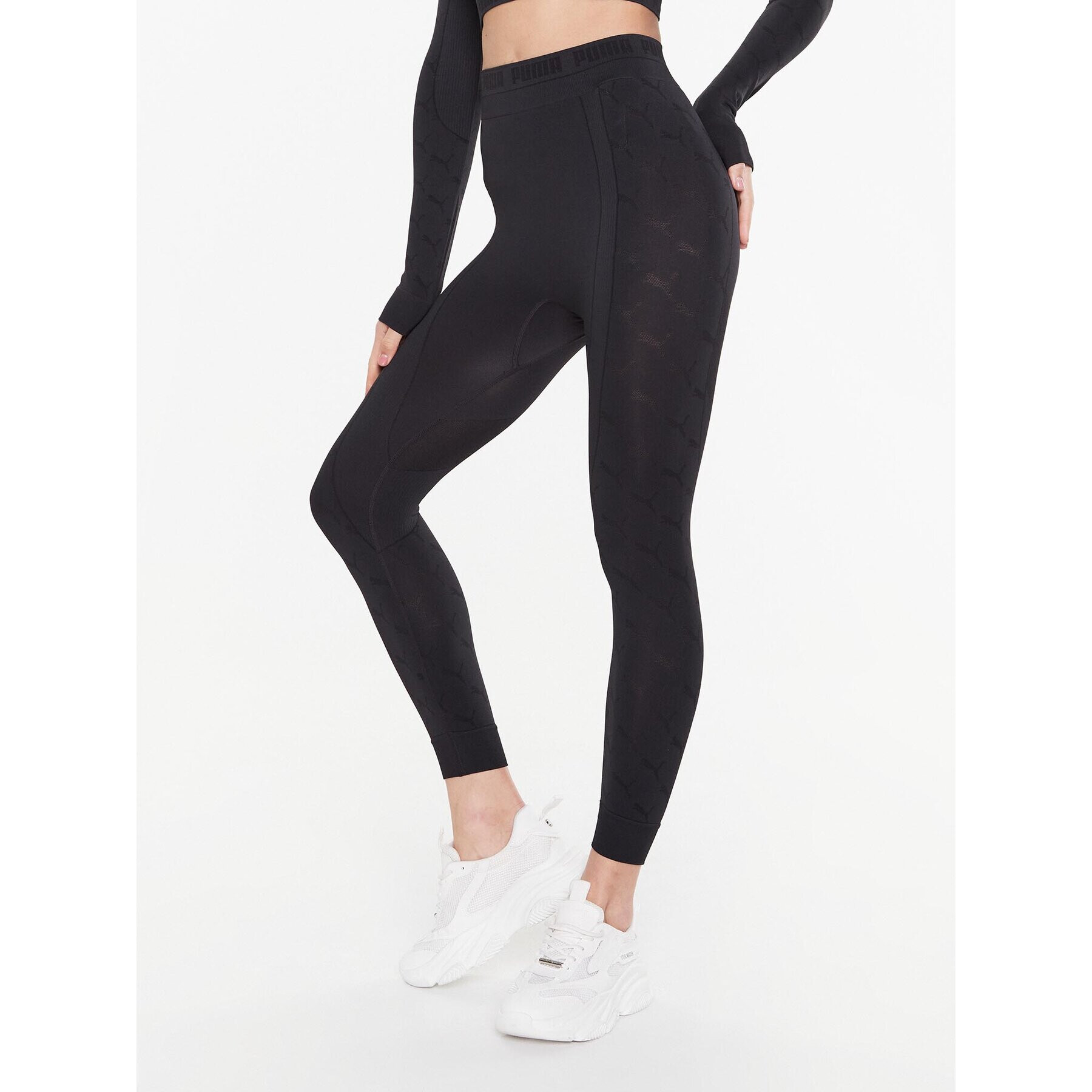 Puma Leggings Evoknit 673094 Fekete Slim Fit - Pepit.hu