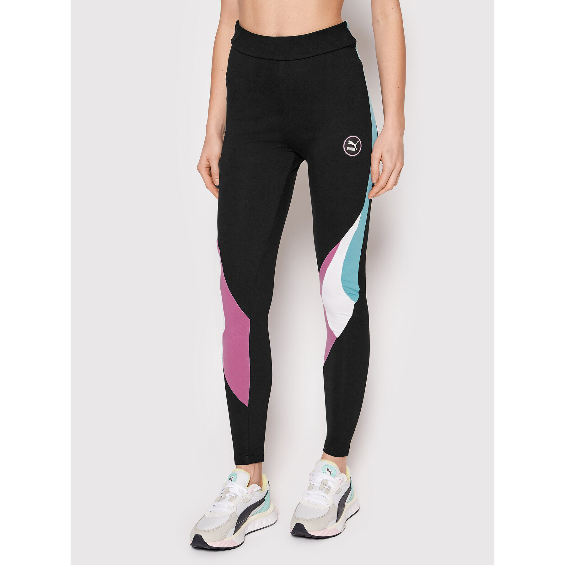 Puma Leggings SWxP 533575 Fekete Slim Fit - Pepit.hu